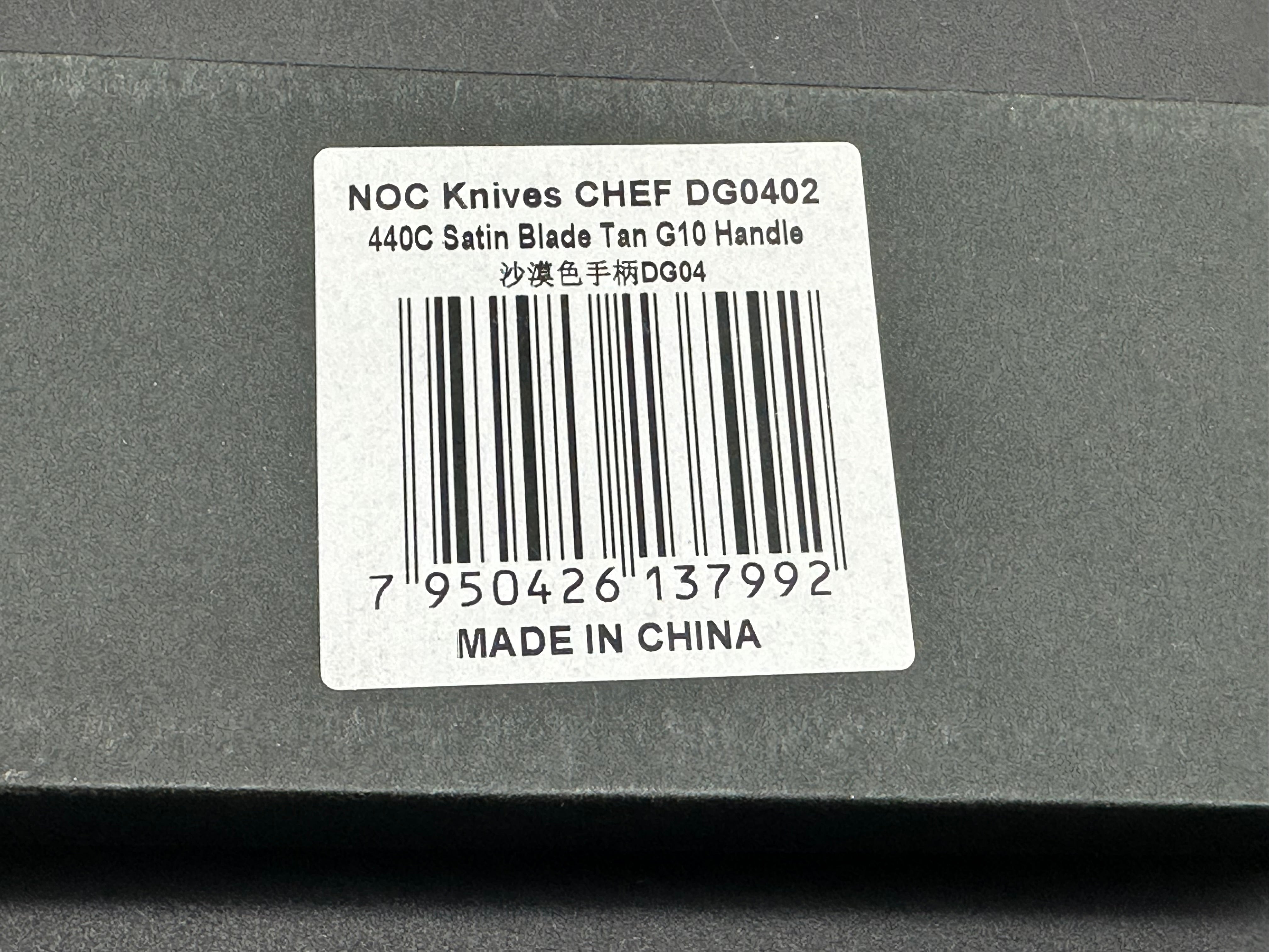 NOC DG0402 440C blade
