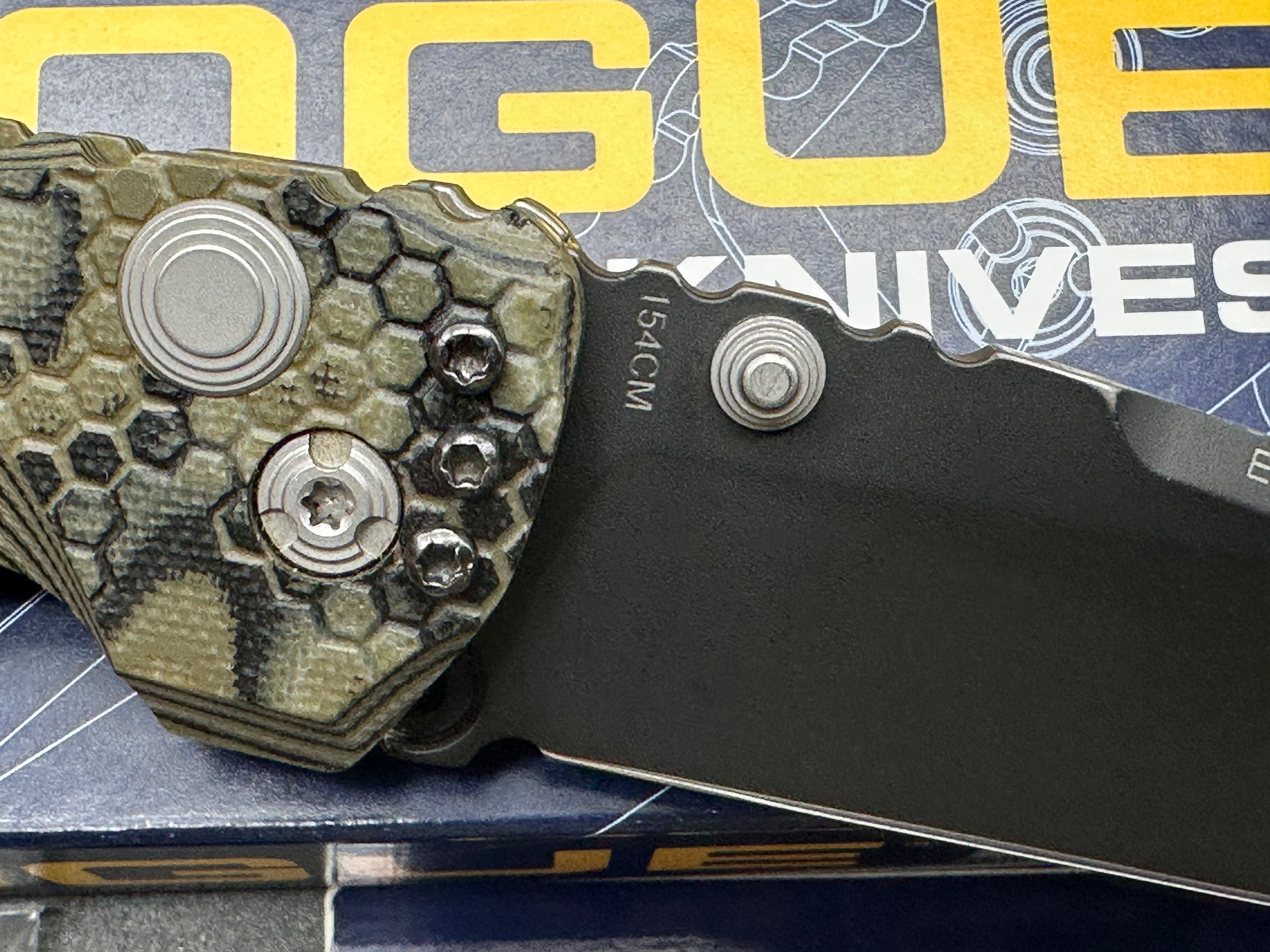 Hogue Knives EX01 Knife G10 Handle Drop Point Blade (3.5")