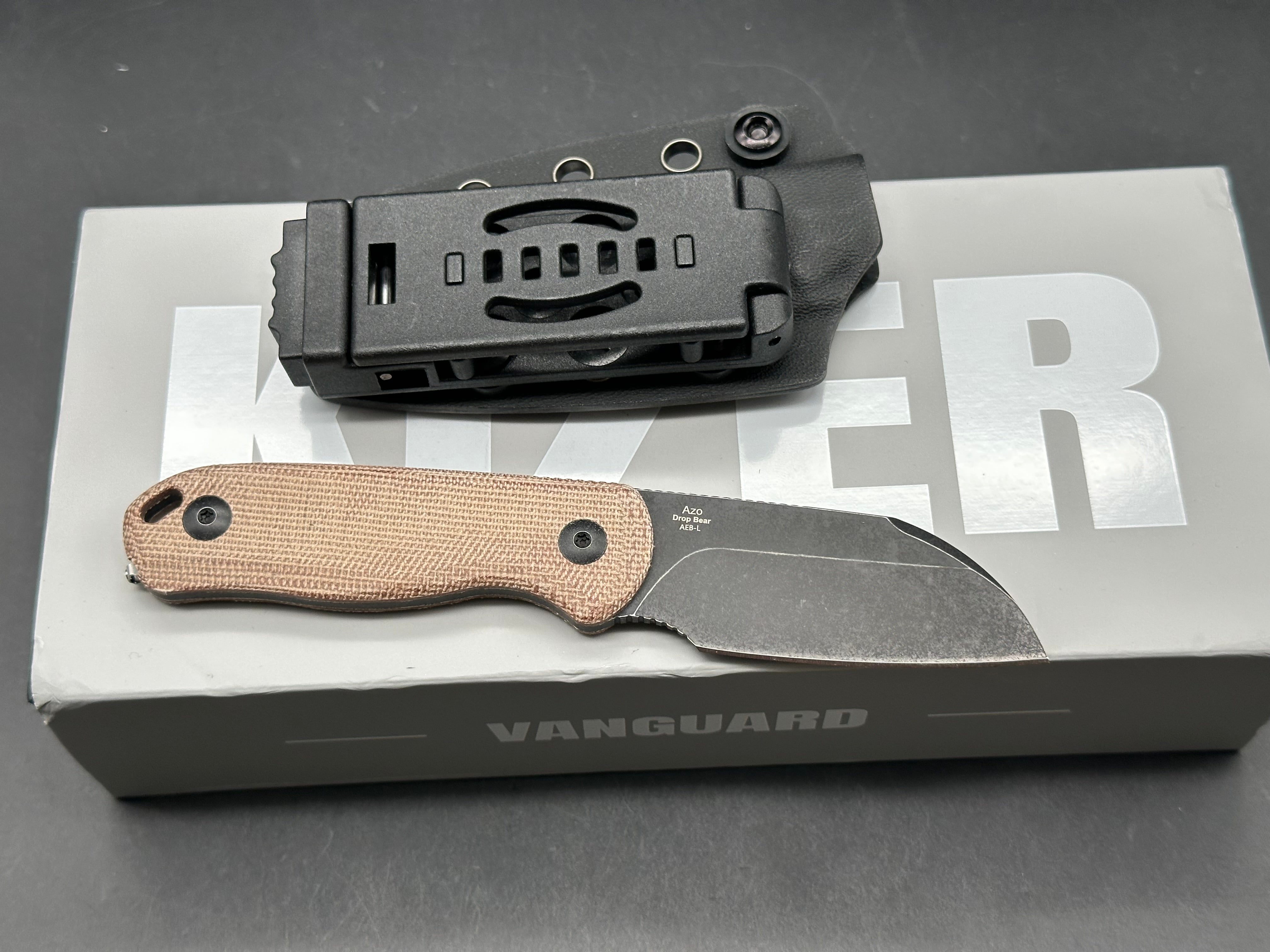 Kizer DROP BEAR FIX | AEB-L | NORPLEX ULTREX MICARTA |