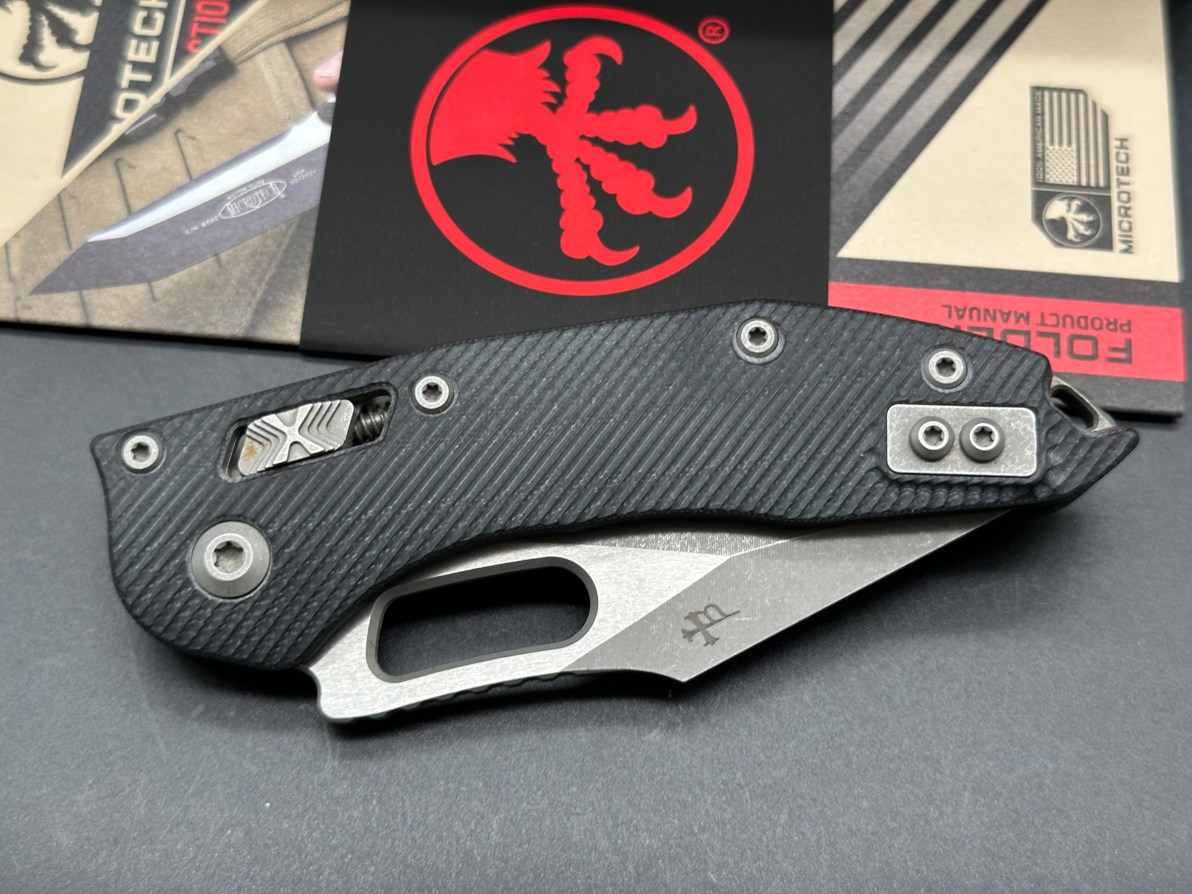 Mictotech Ram Lock stitch serrated