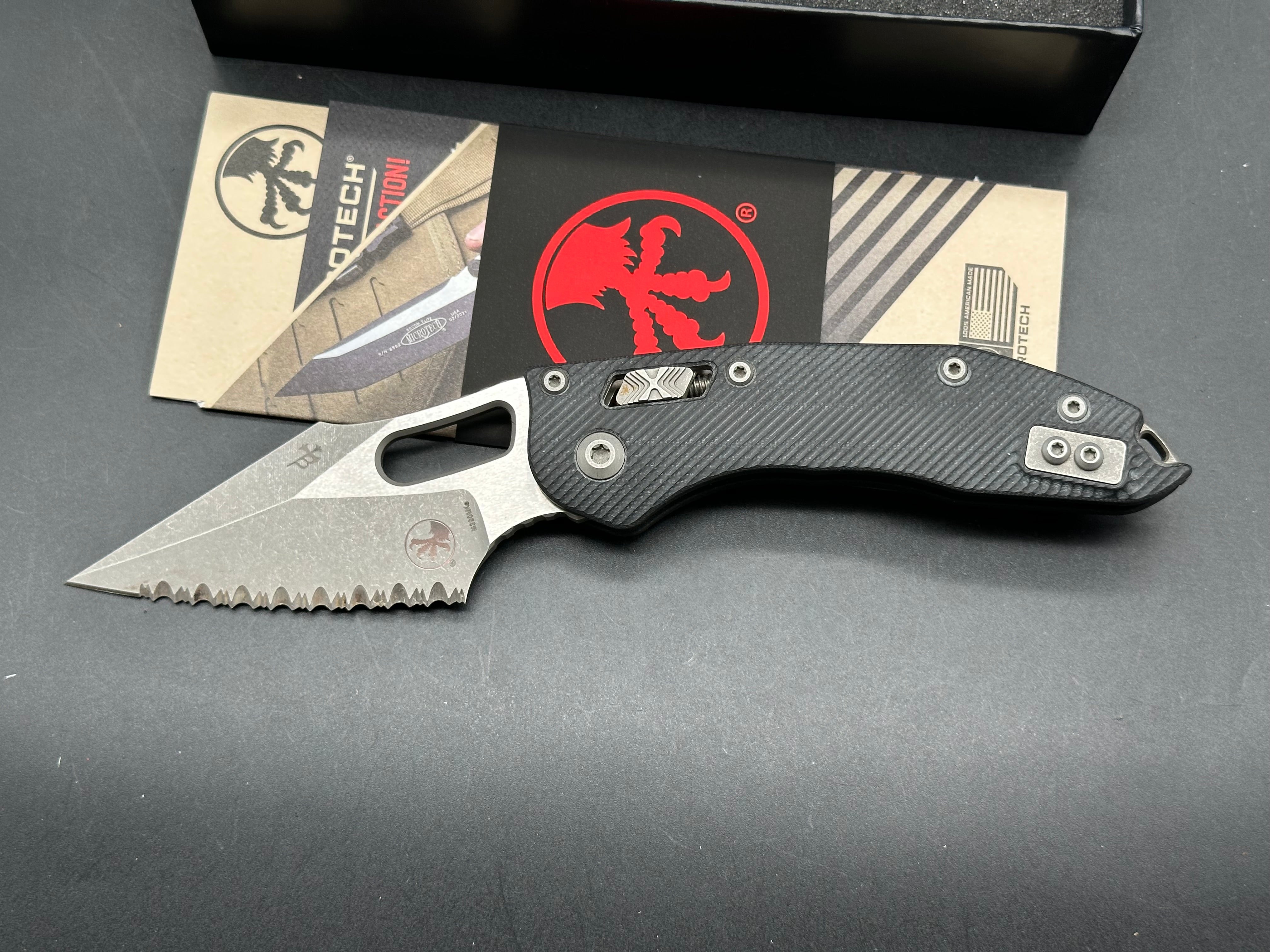 Mictotech Ram Lock stitch serrated