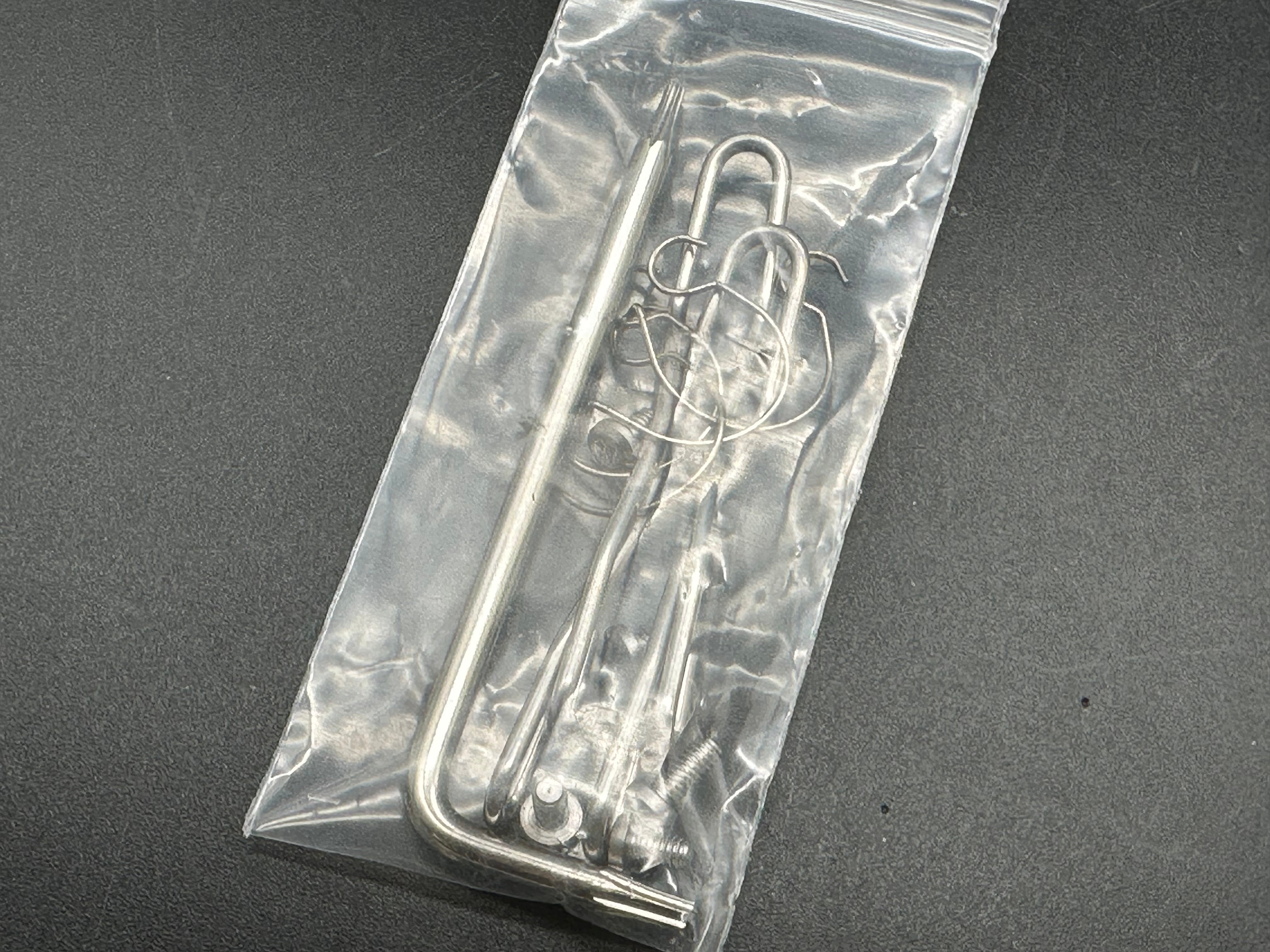 KUNWU CHAD FOLDING KNIFE TITANIUM HANDLE PM60 PLAIN