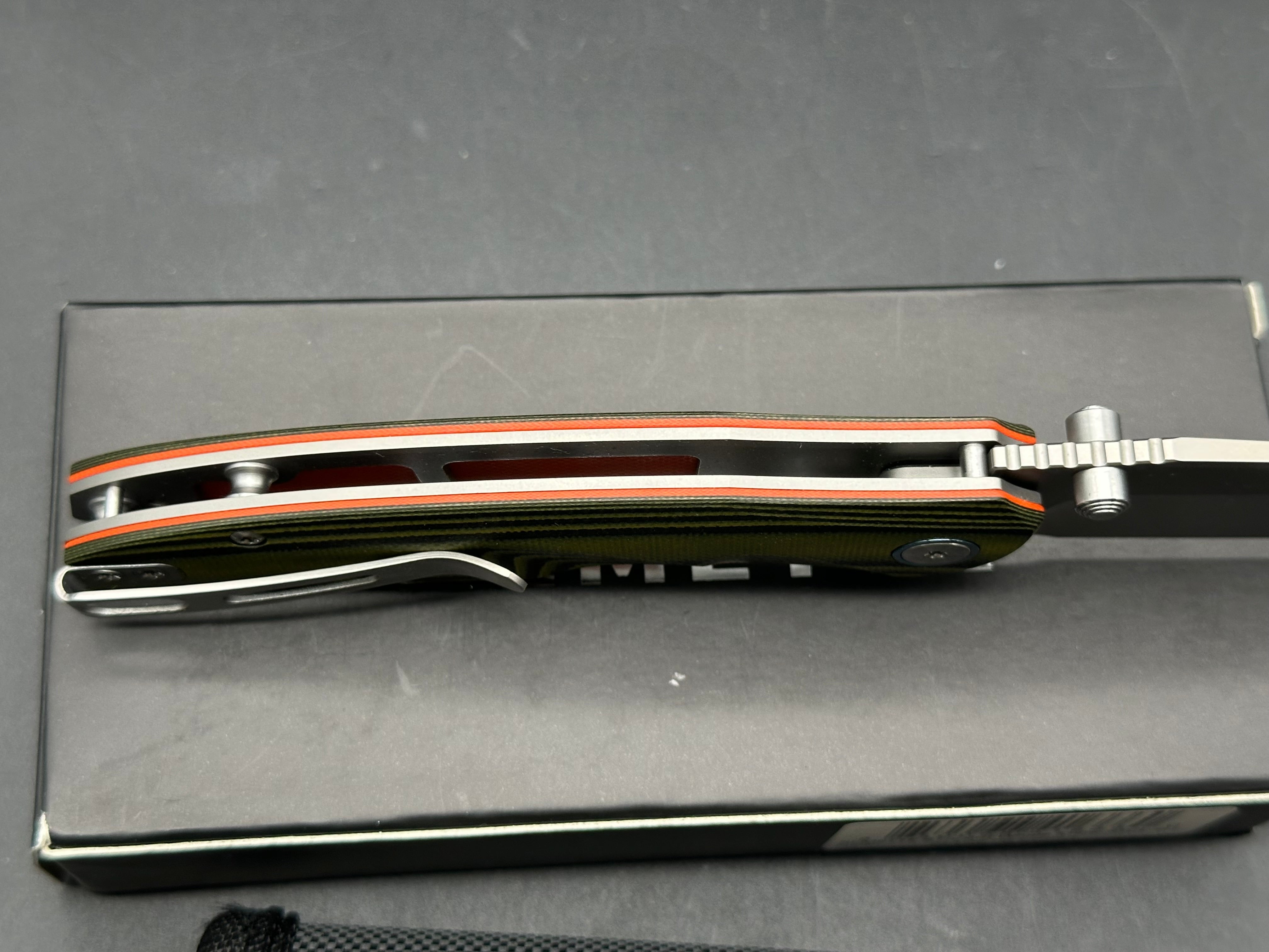 REMETTE RT-Cool Whale Knife 14C28N Blade G10 Handle