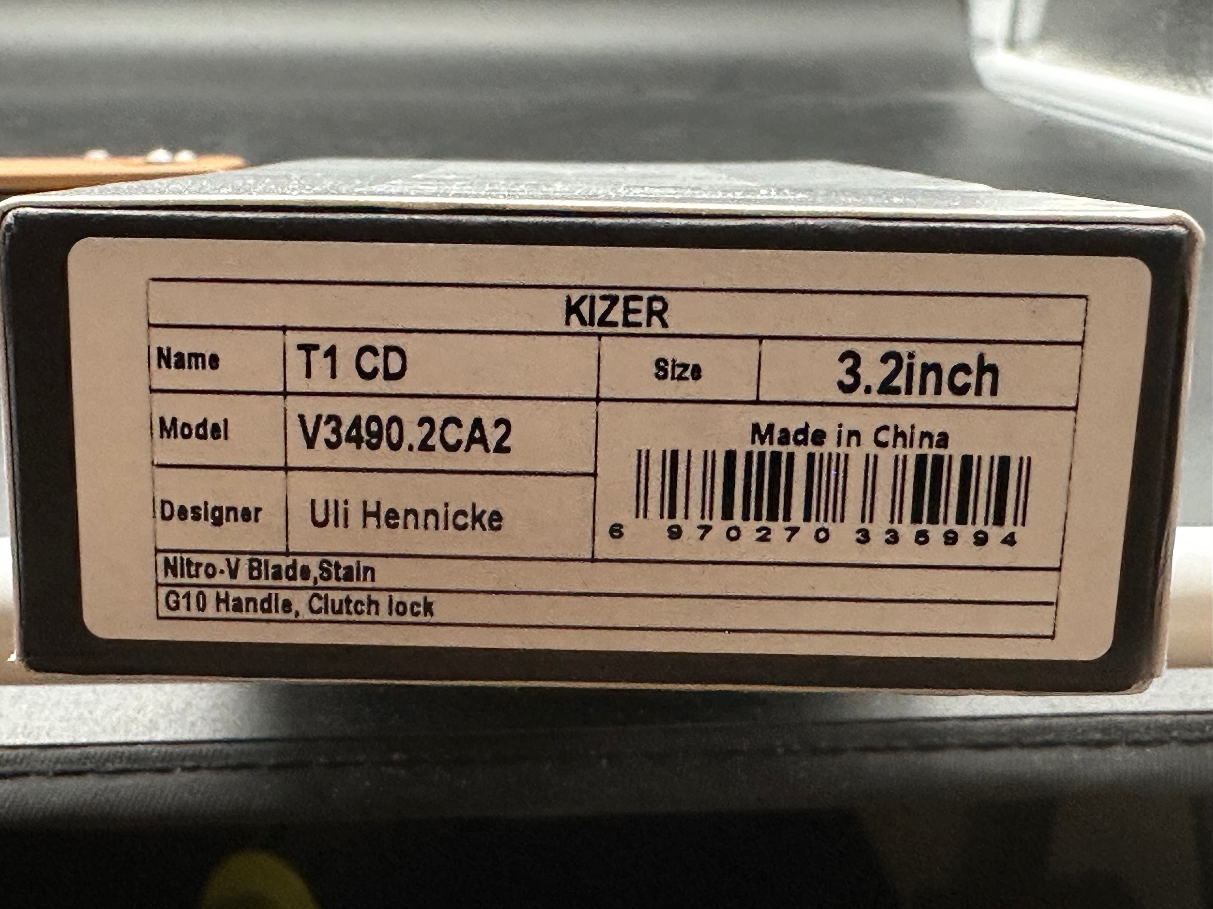 Kizer T1 CD | CLUTCH LOCK | NITRO-V | G10