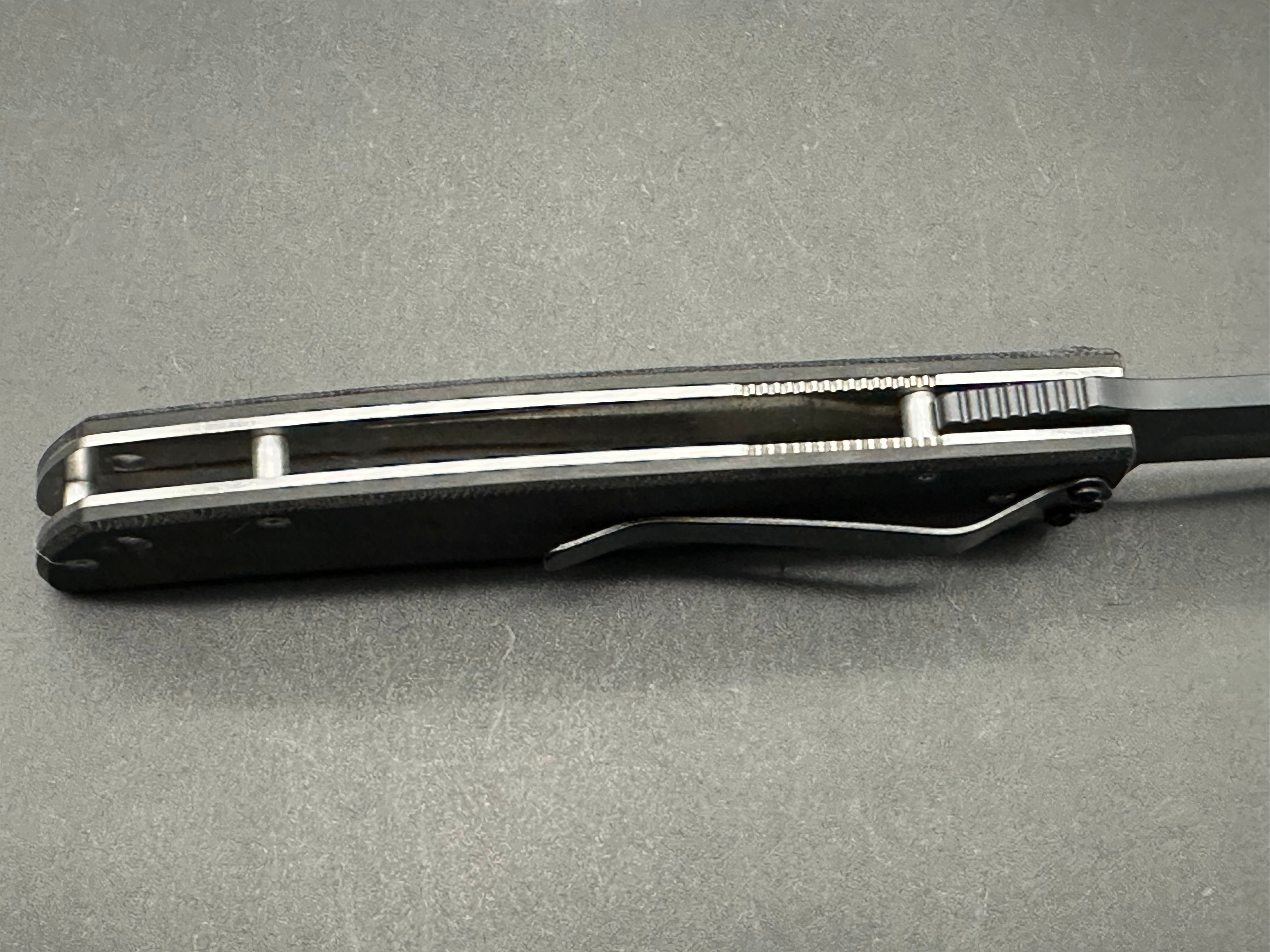 Camillus Cuda Black G10 handle w/AUS-8 blade