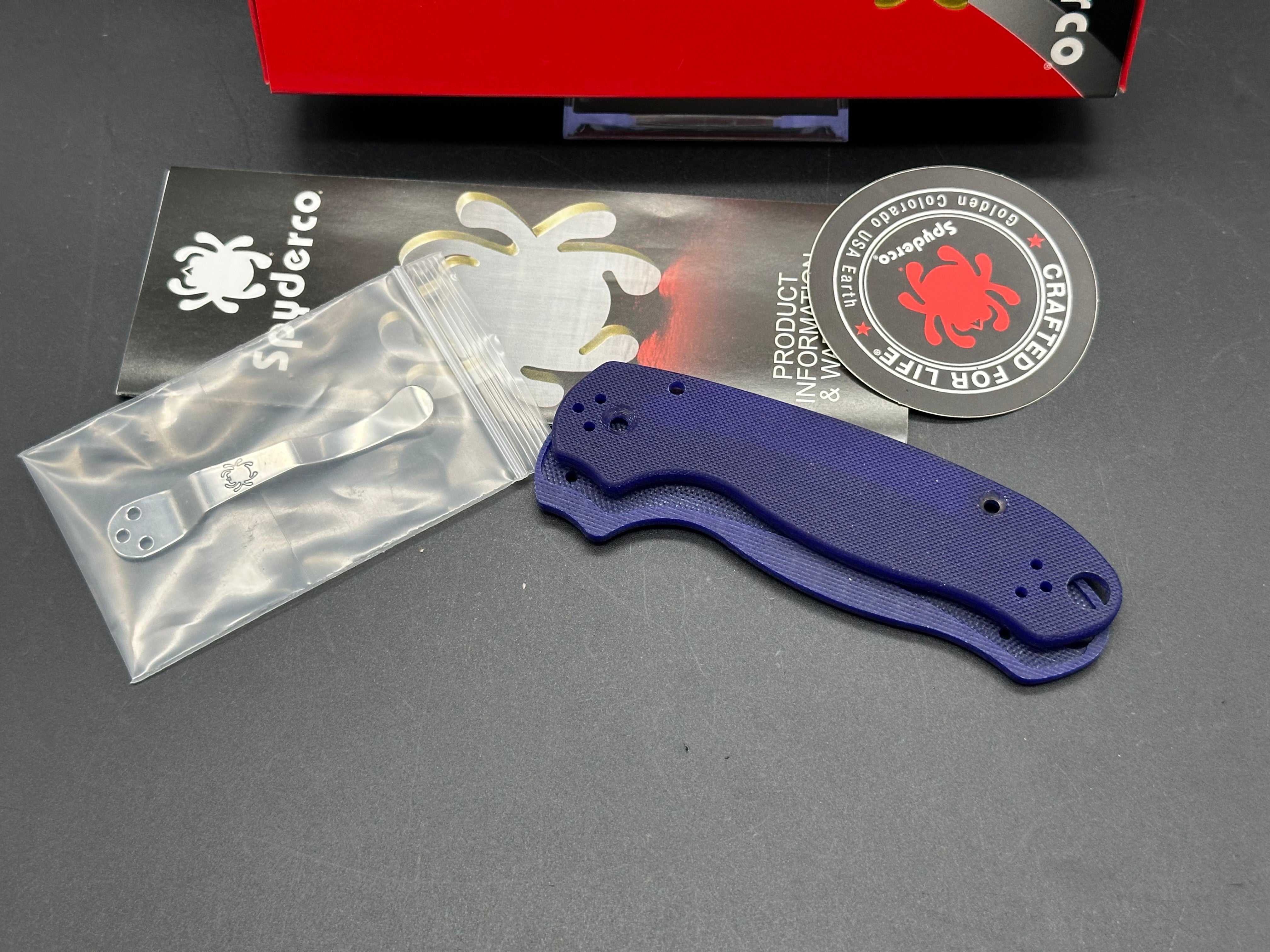 Spyderco Para 3 Compression Lock Knife (3" Satin S110V)