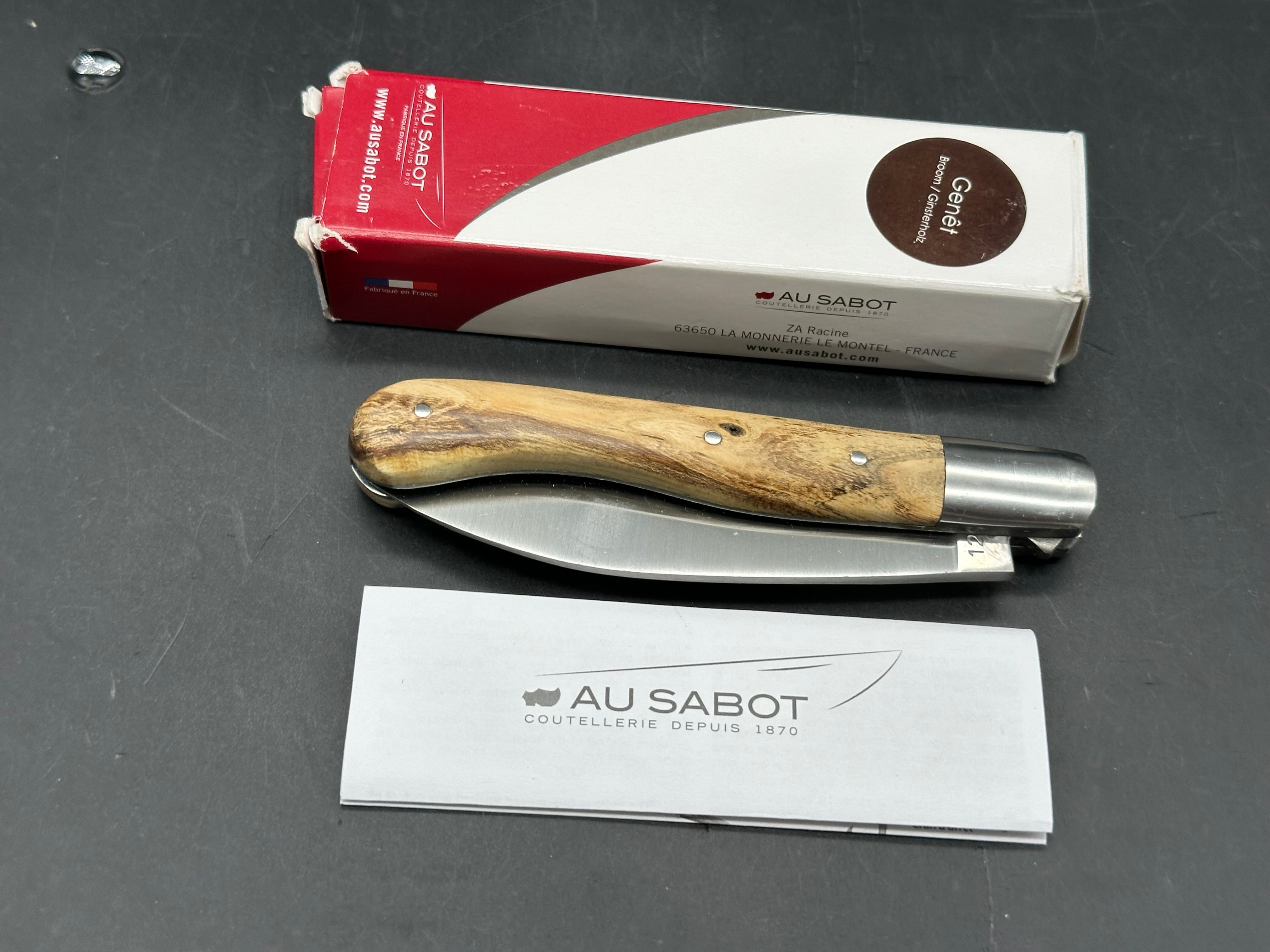 AU SABOT AURILLAC BROOM WOOD HANDLE 12C27 BLADE