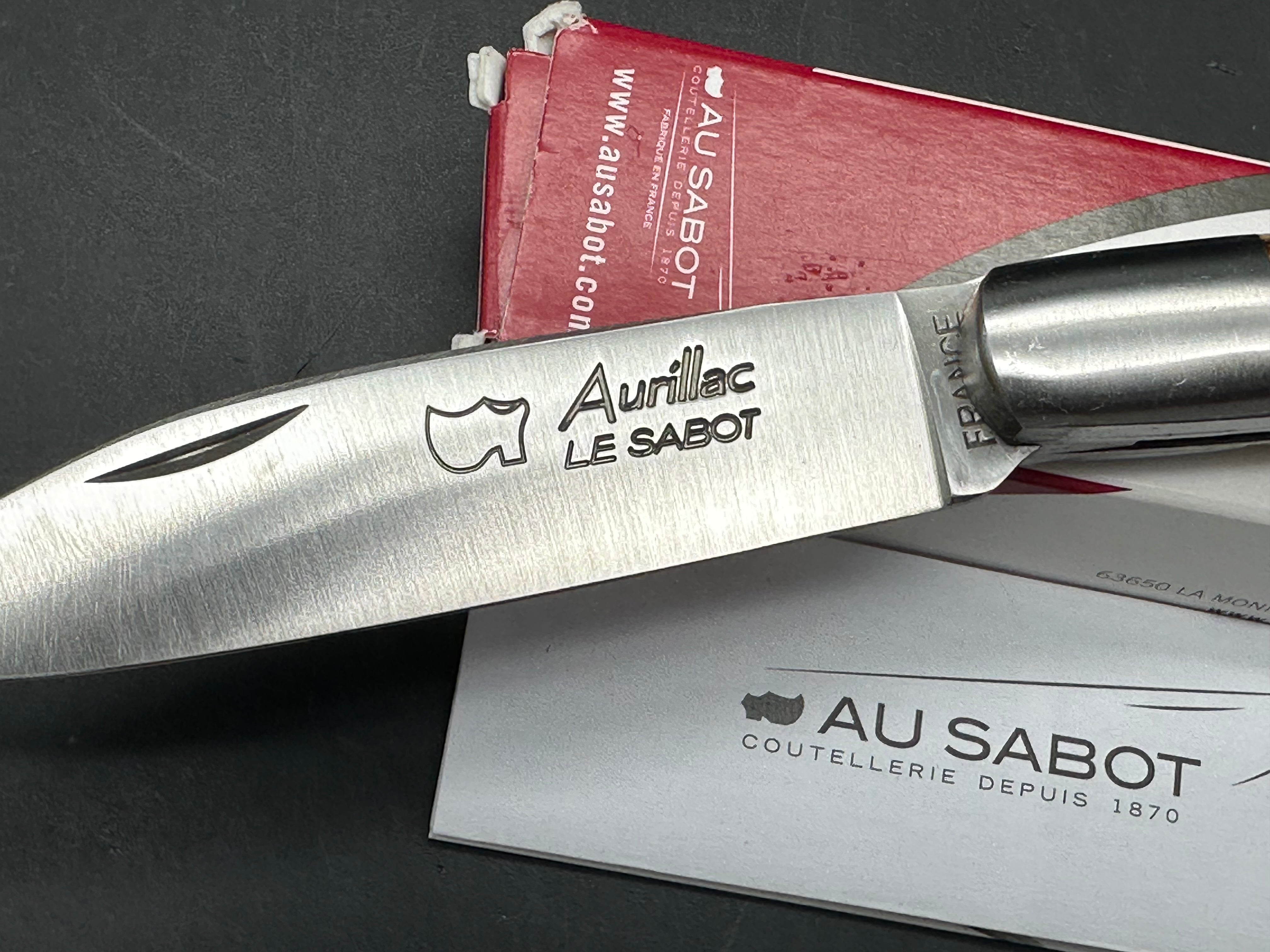 AU SABOT AURILLAC BROOM WOOD HANDLE 12C27 BLADE