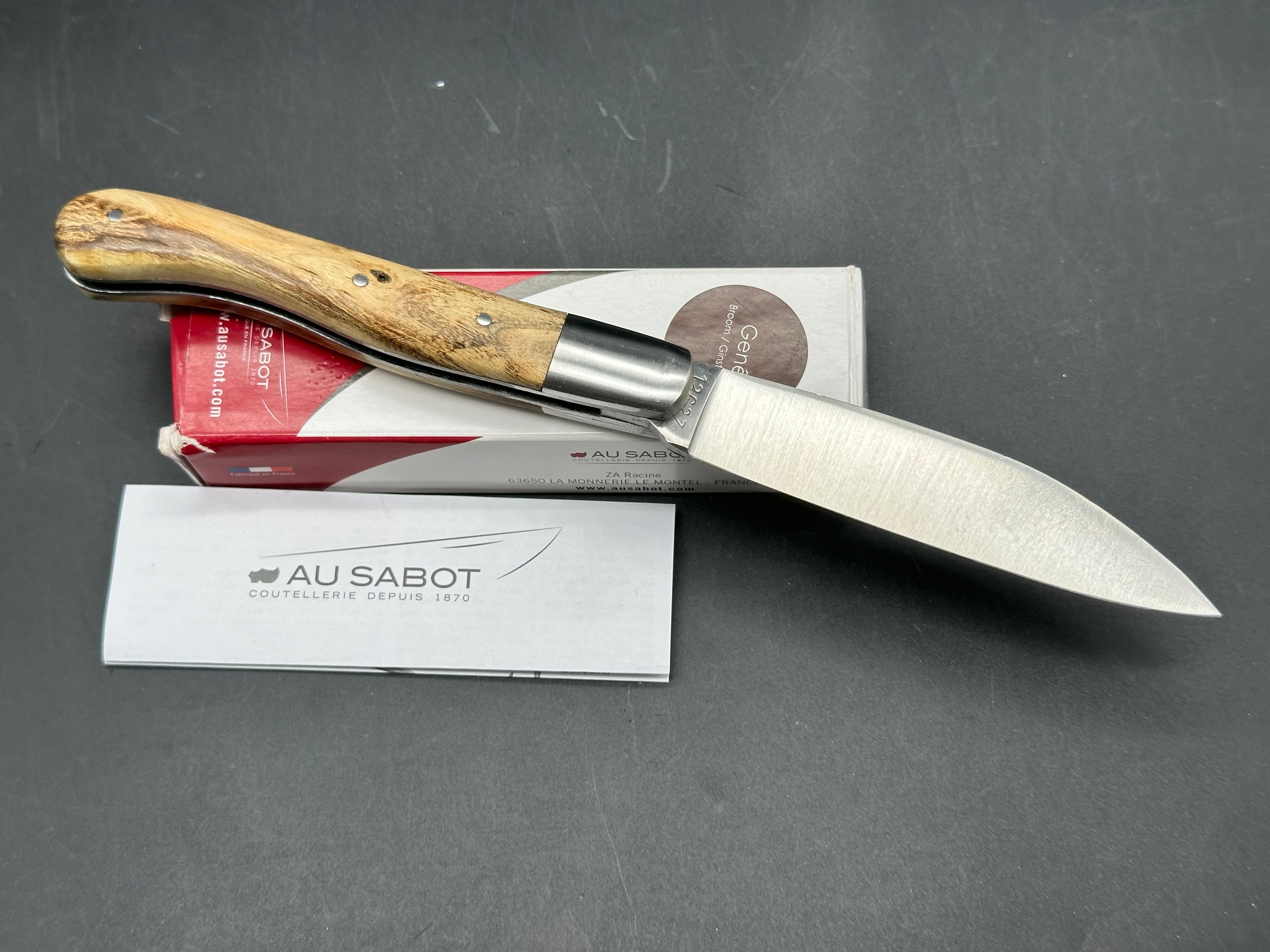 AU SABOT AURILLAC BROOM WOOD HANDLE 12C27 BLADE