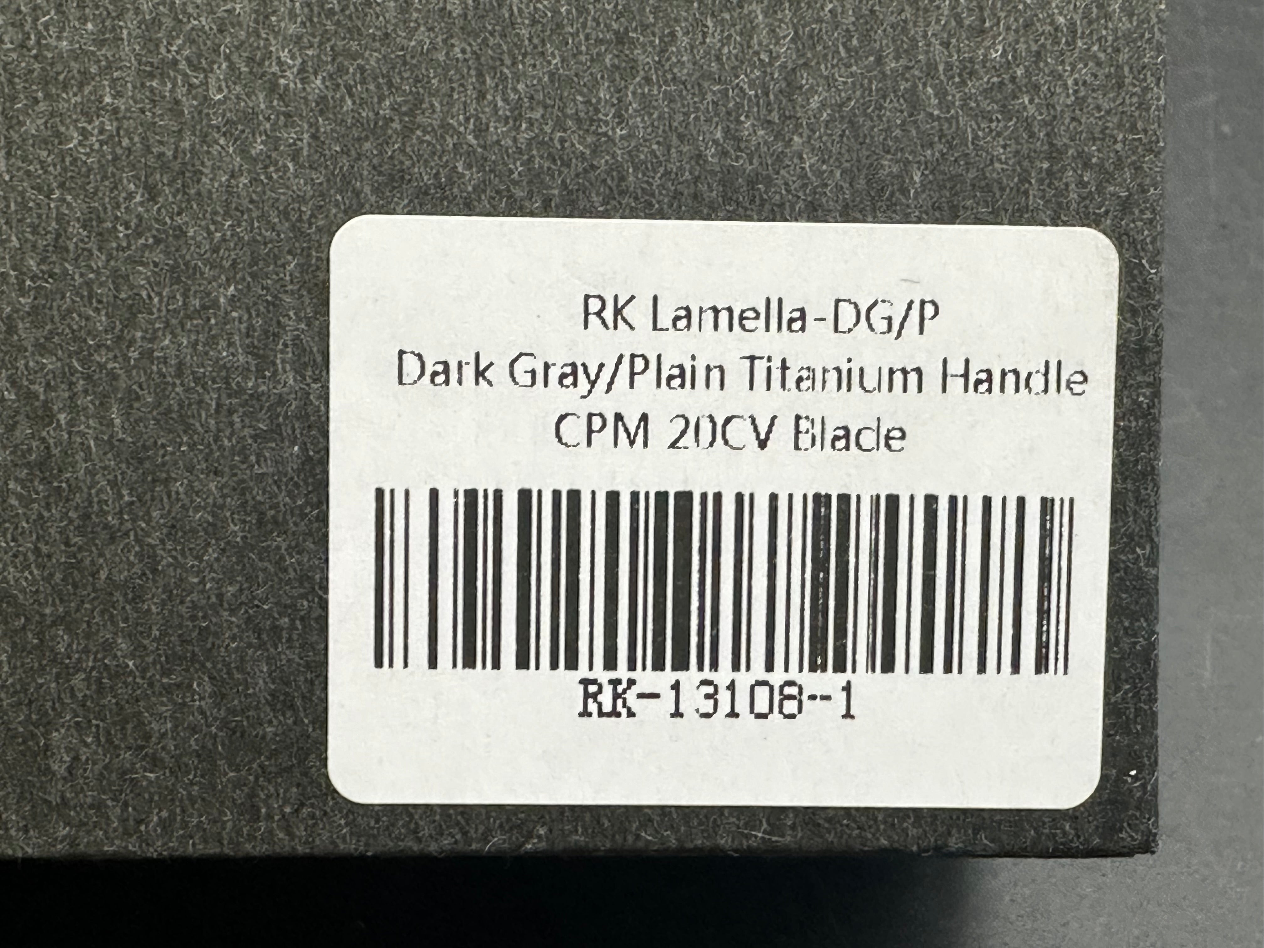 Rike Knife Lamella Original Version