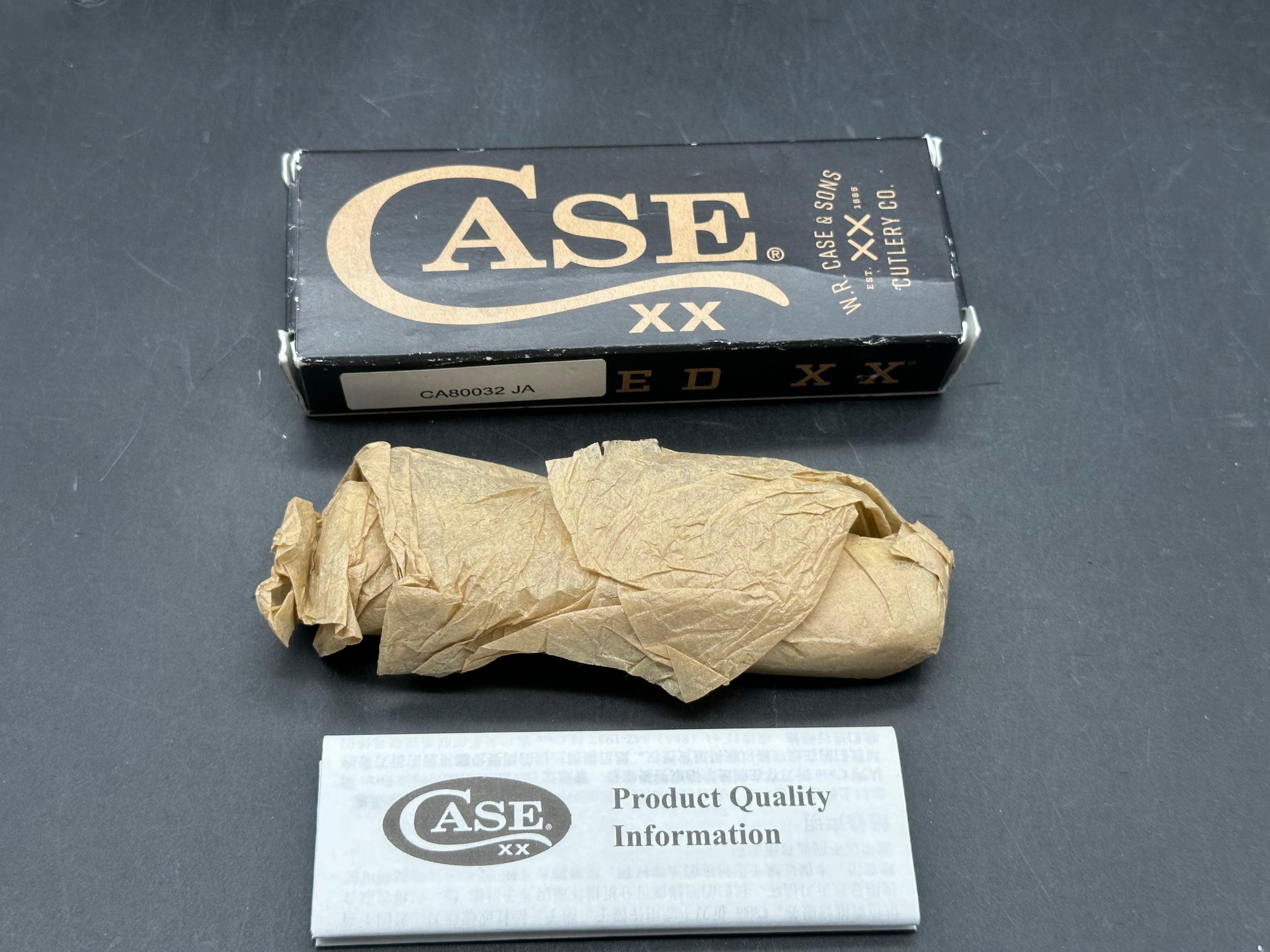 CASE SODBUSTER JR. YELLOW SYNTHETIC 3.63 " CLOSED SS BLADE