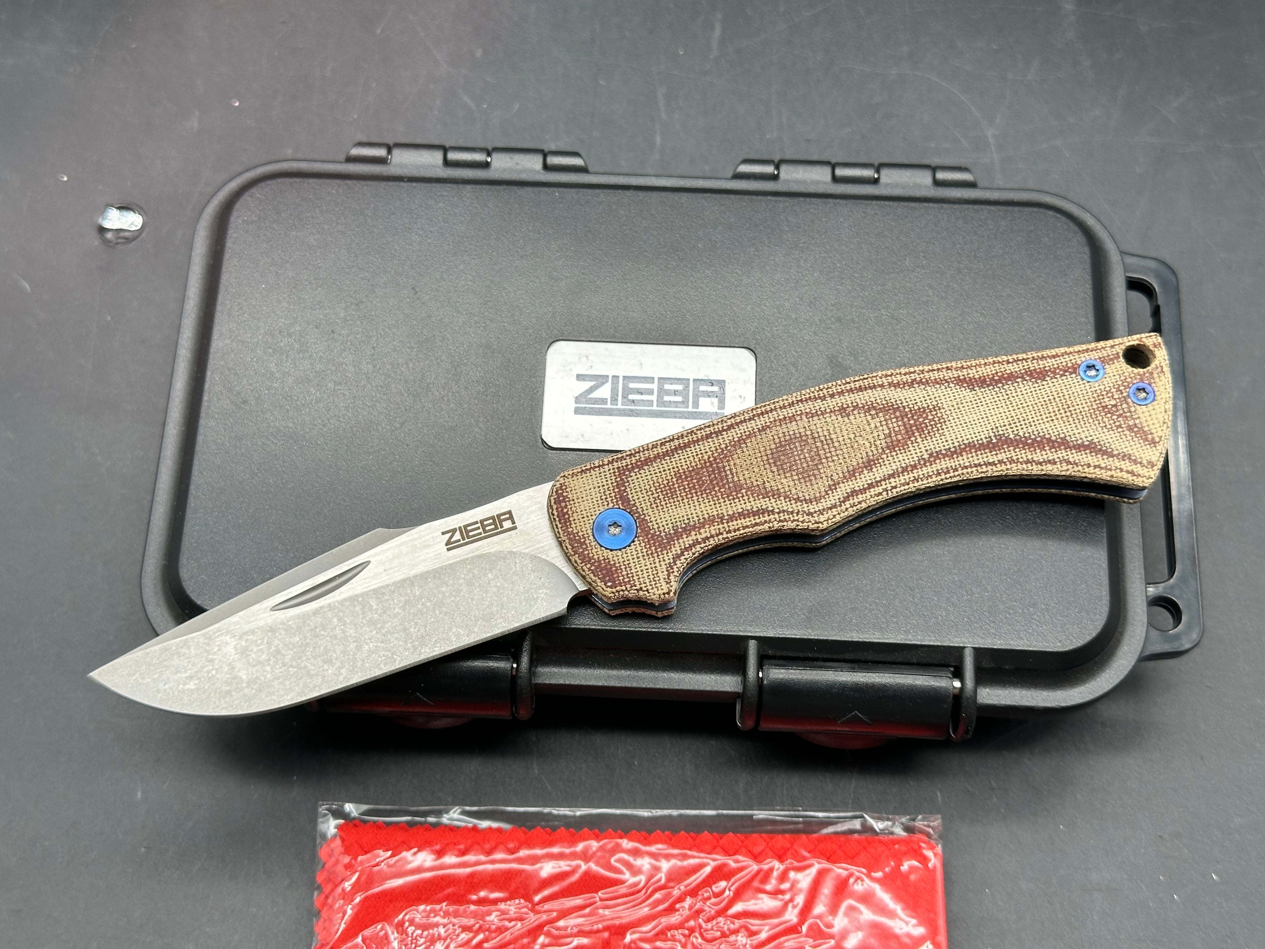 Zieba Heritage Slipjoint - Natural Micarta