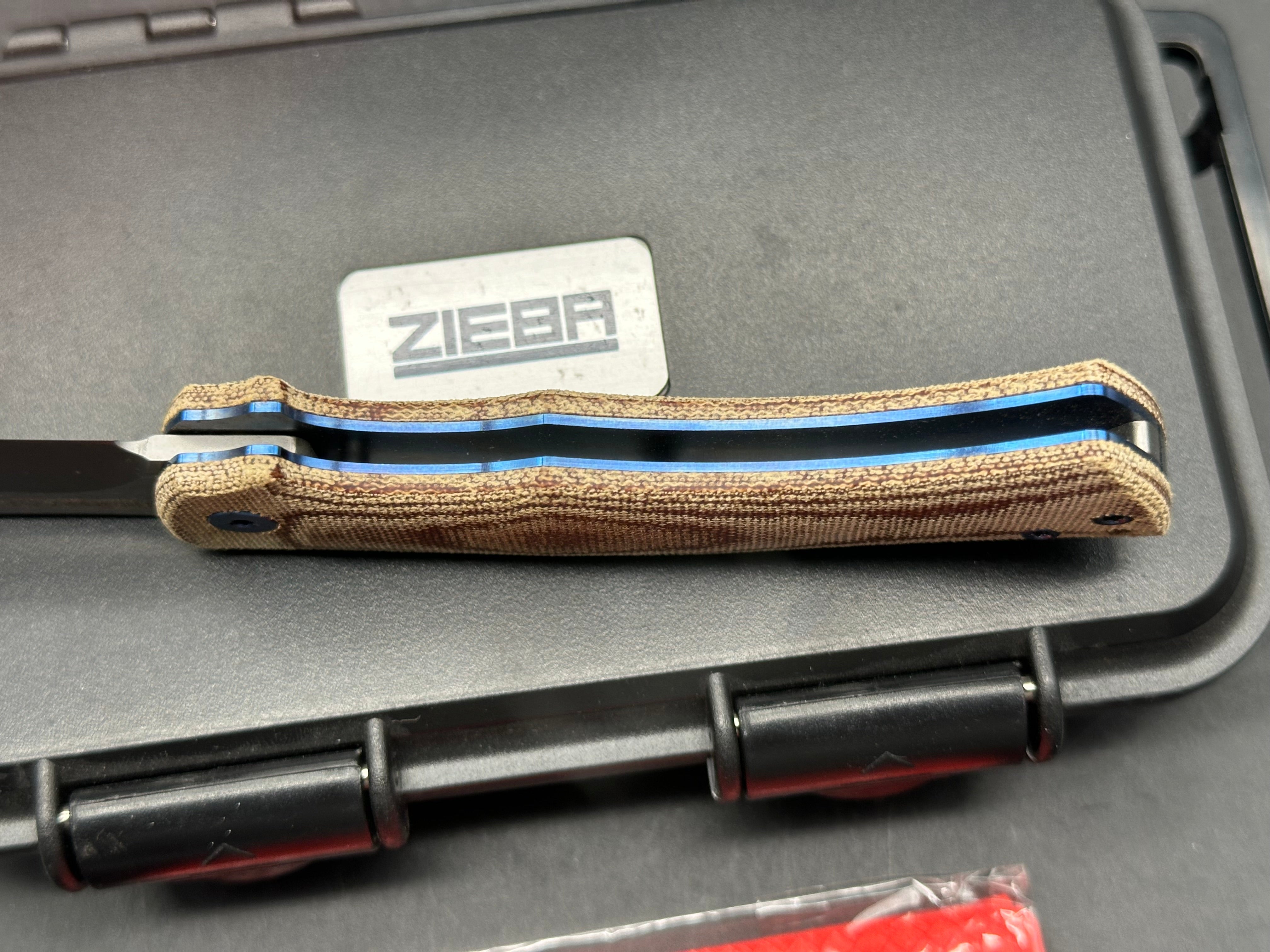 Zieba Heritage Slipjoint - Natural Micarta