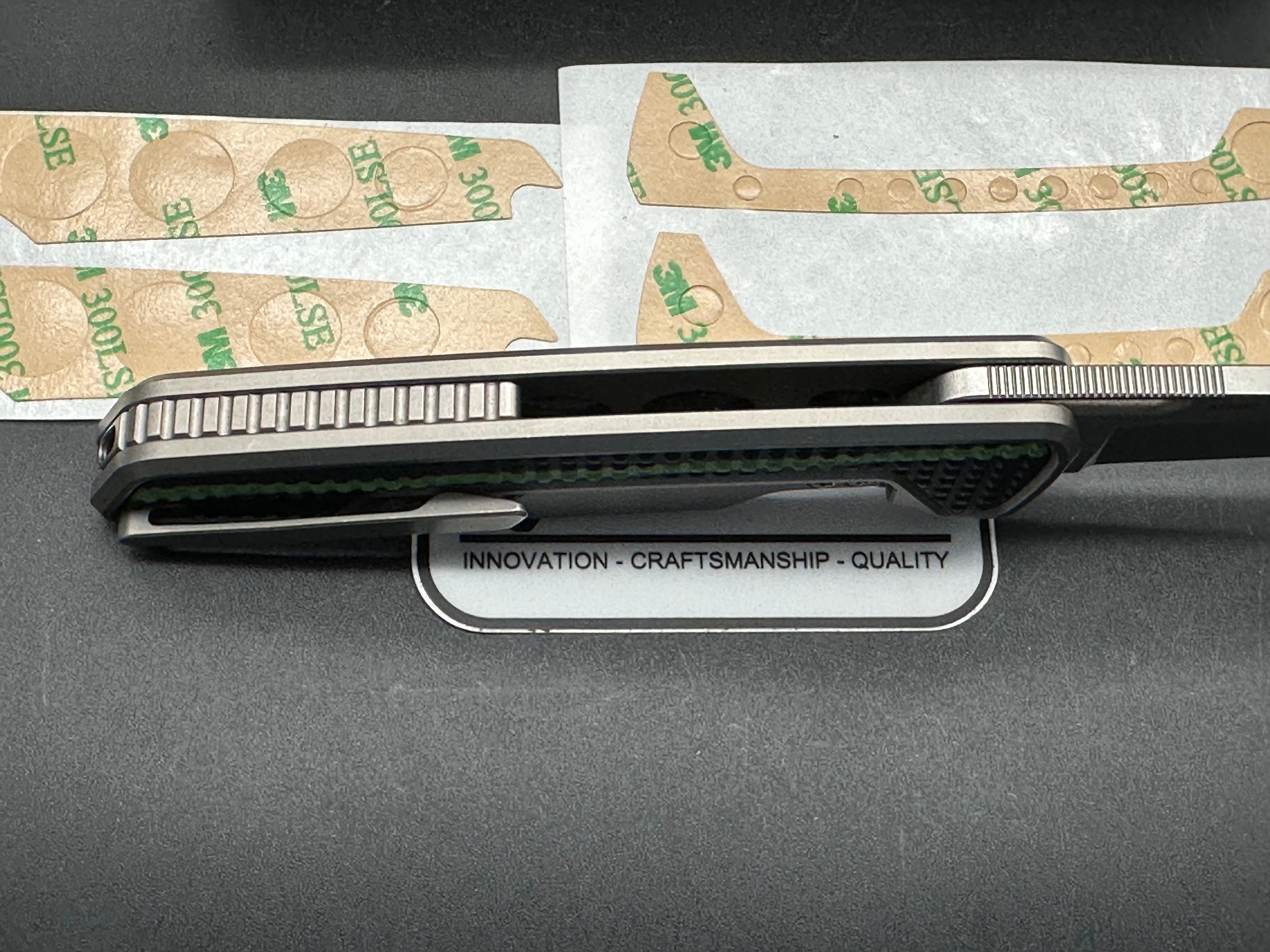 Mechforce M1 - Titanium frame lock, M390 3.5 blade