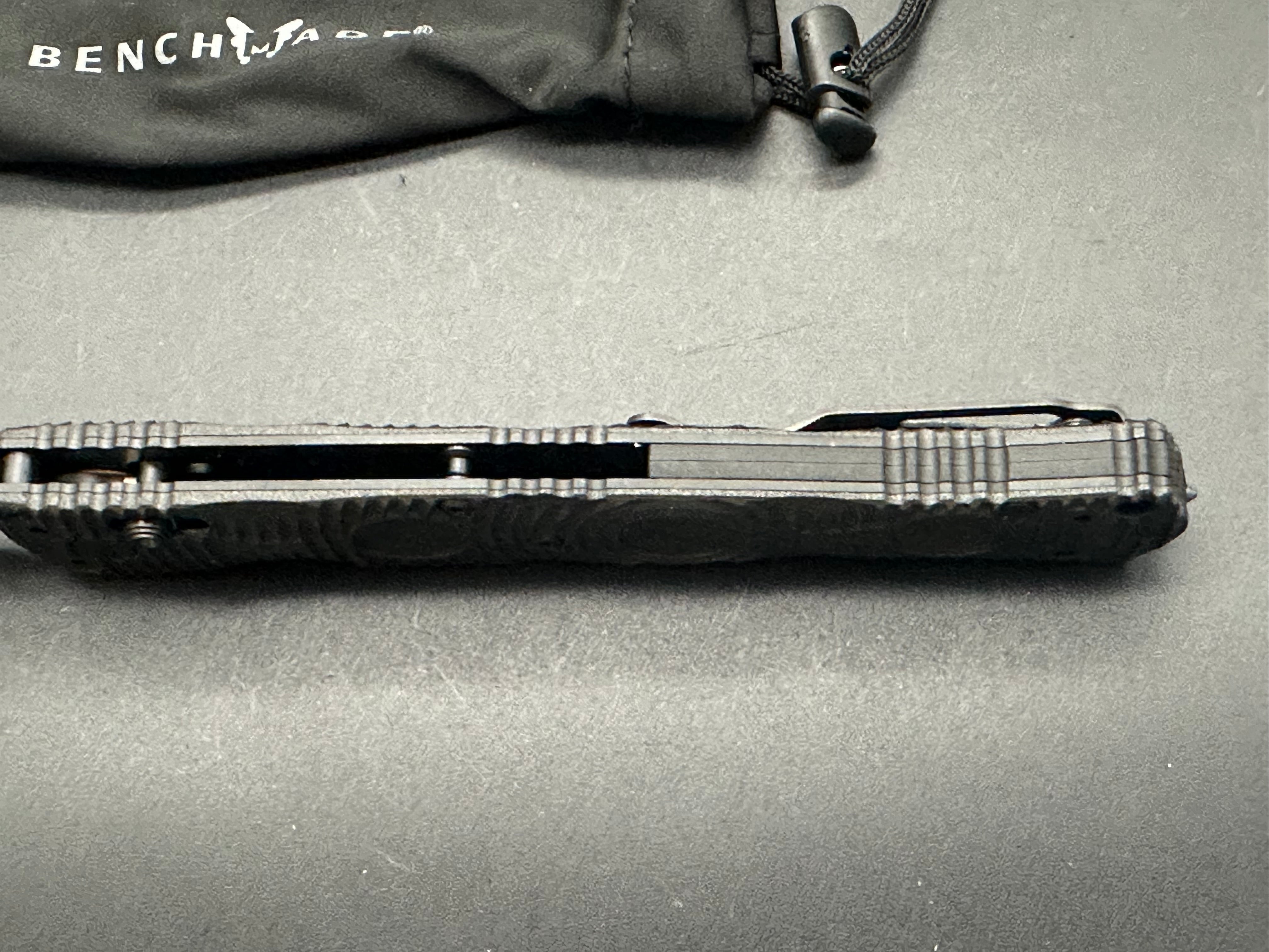 Benchmade SOCP Tactical Folder AXIS Lock Knife CF-Elite (4.5" Black) 391SBK