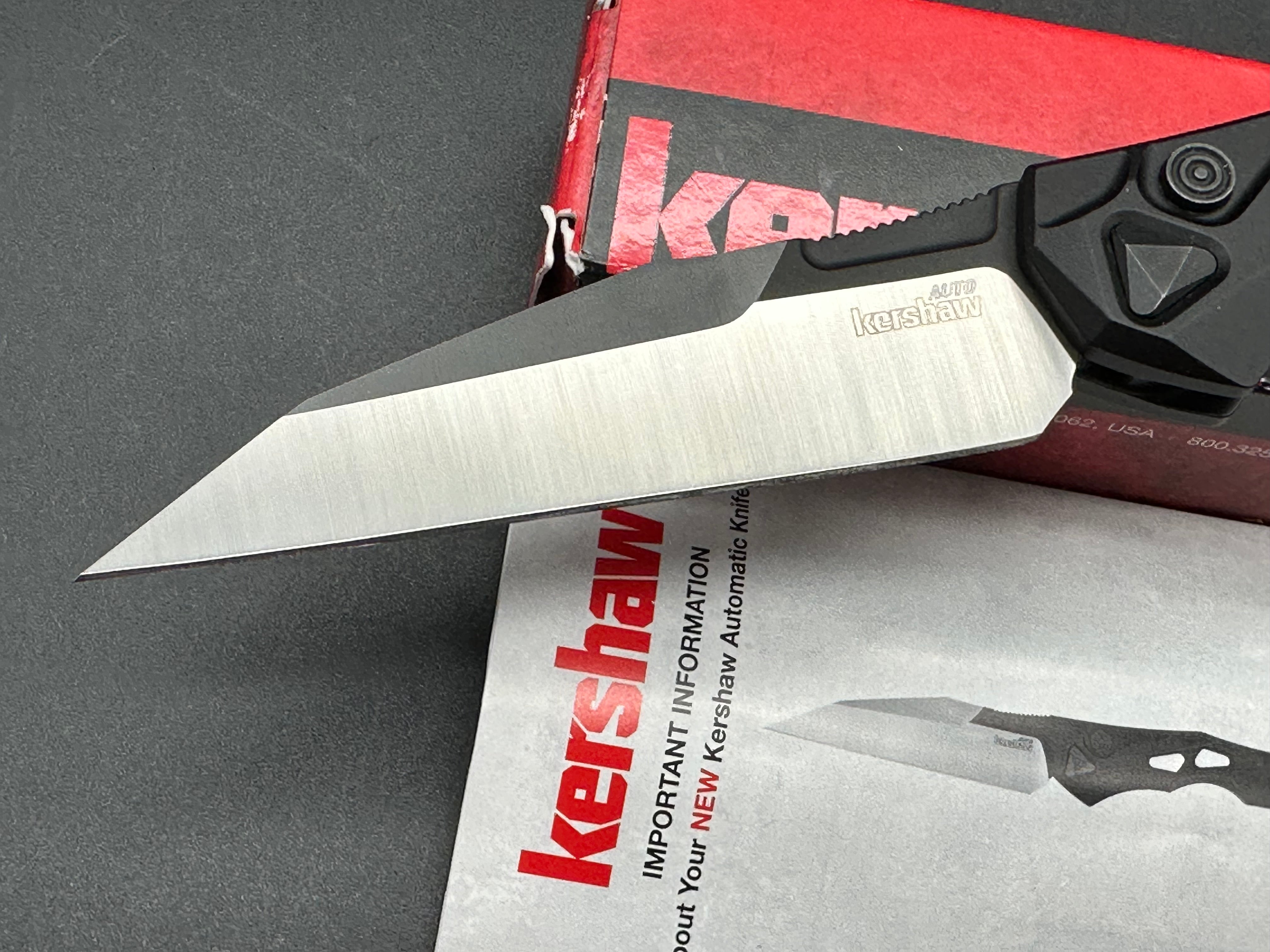 Kershaw Launch 13 Automatic Knife Black (3.5" Two-Tone)