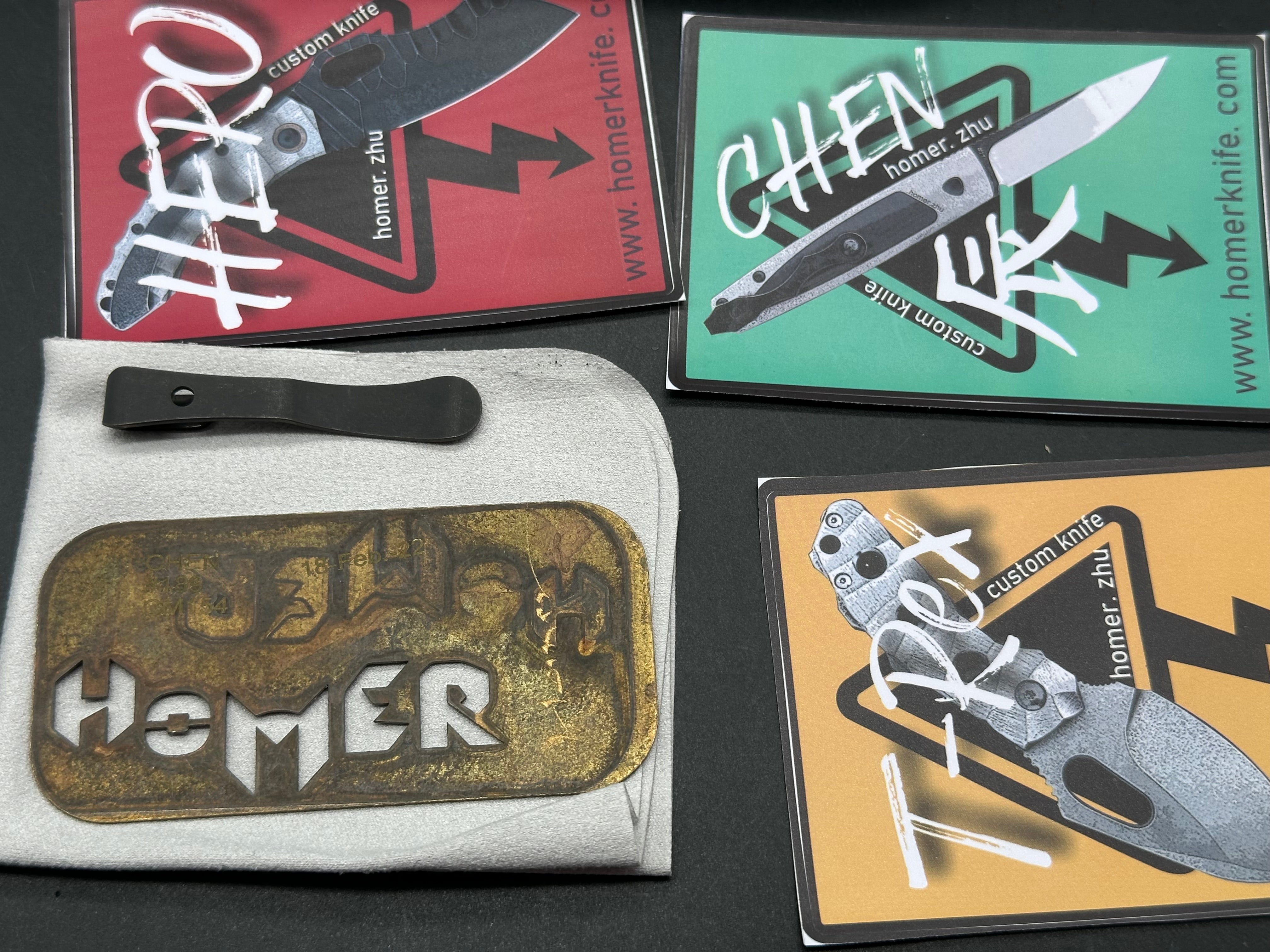 Homer Zhu Chen Auto Knife #189