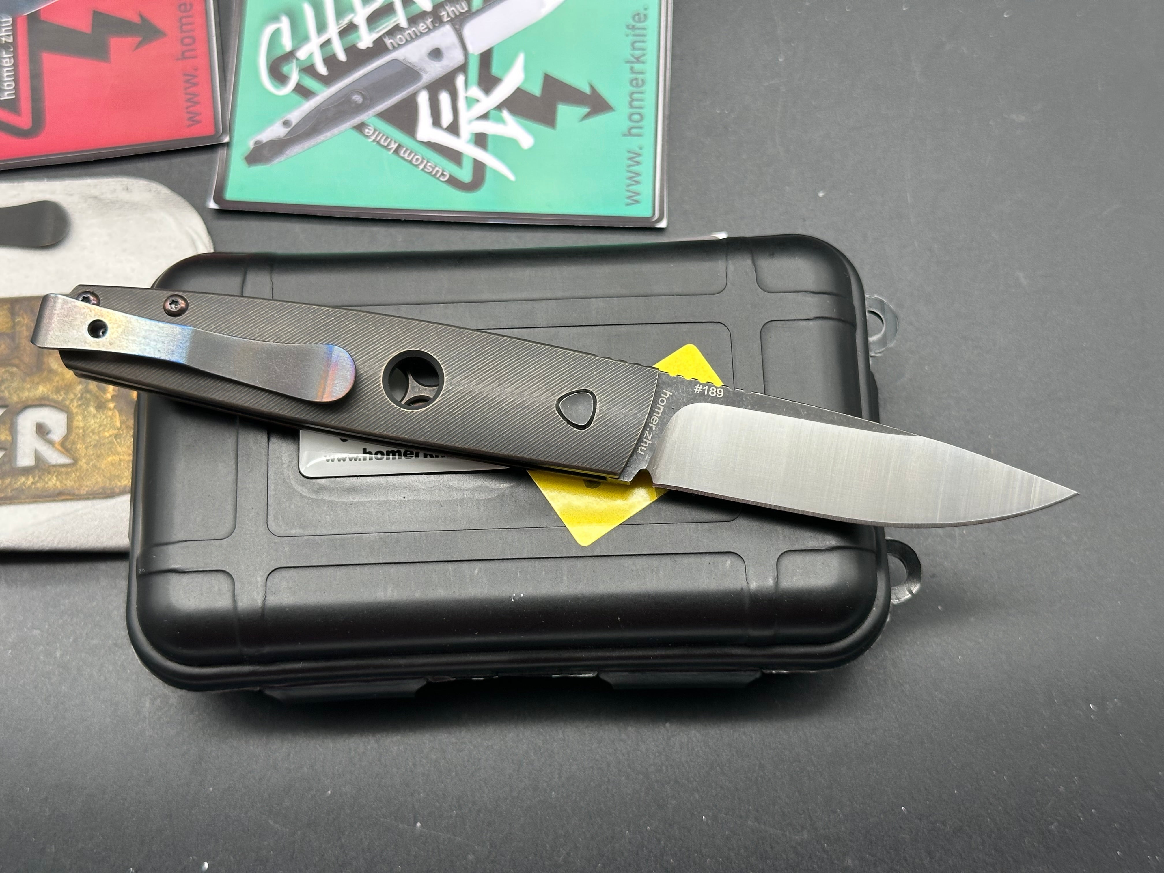 Homer Zhu Chen Auto Knife #189