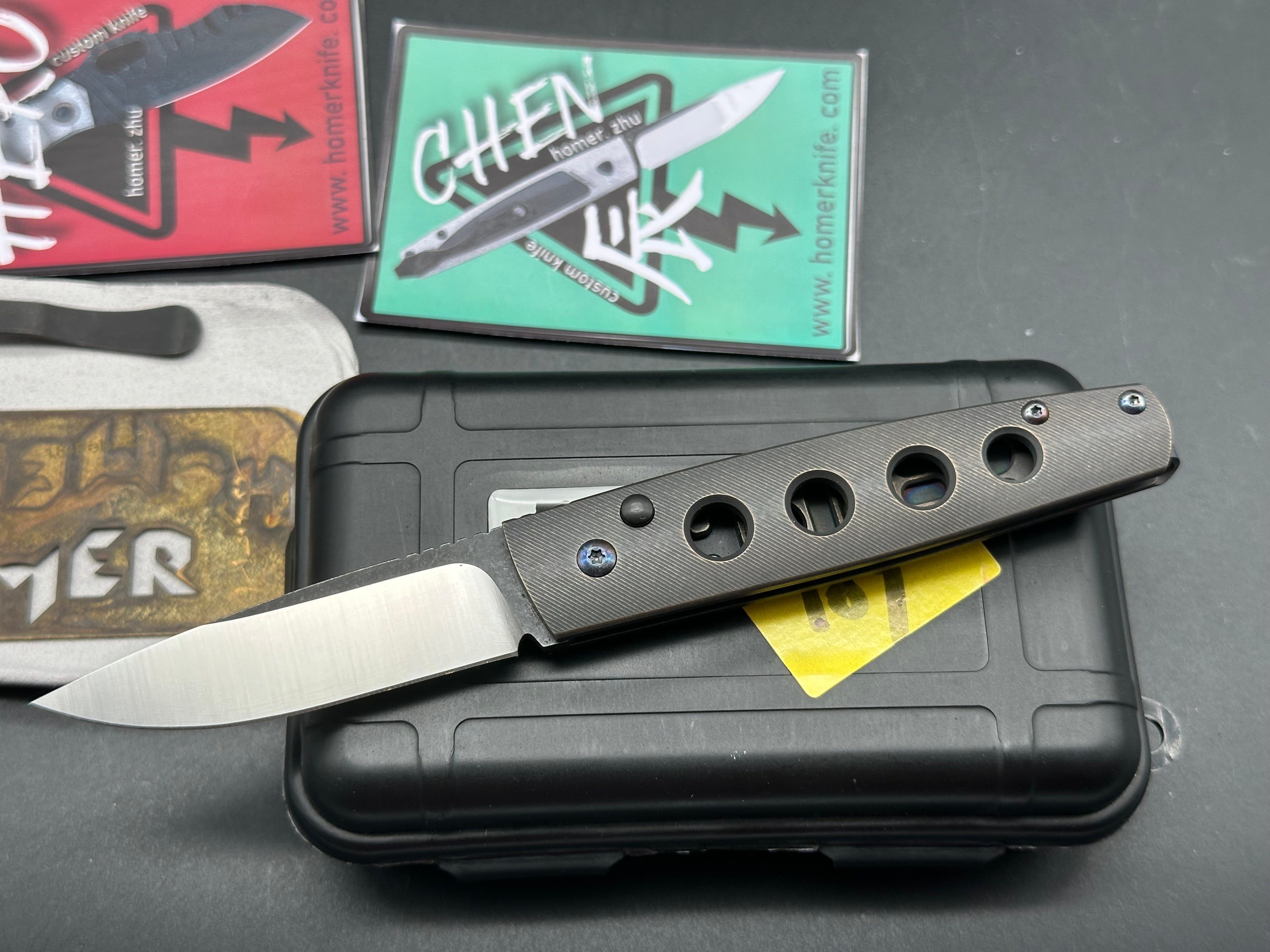 Homer Zhu Chen Auto Knife #189