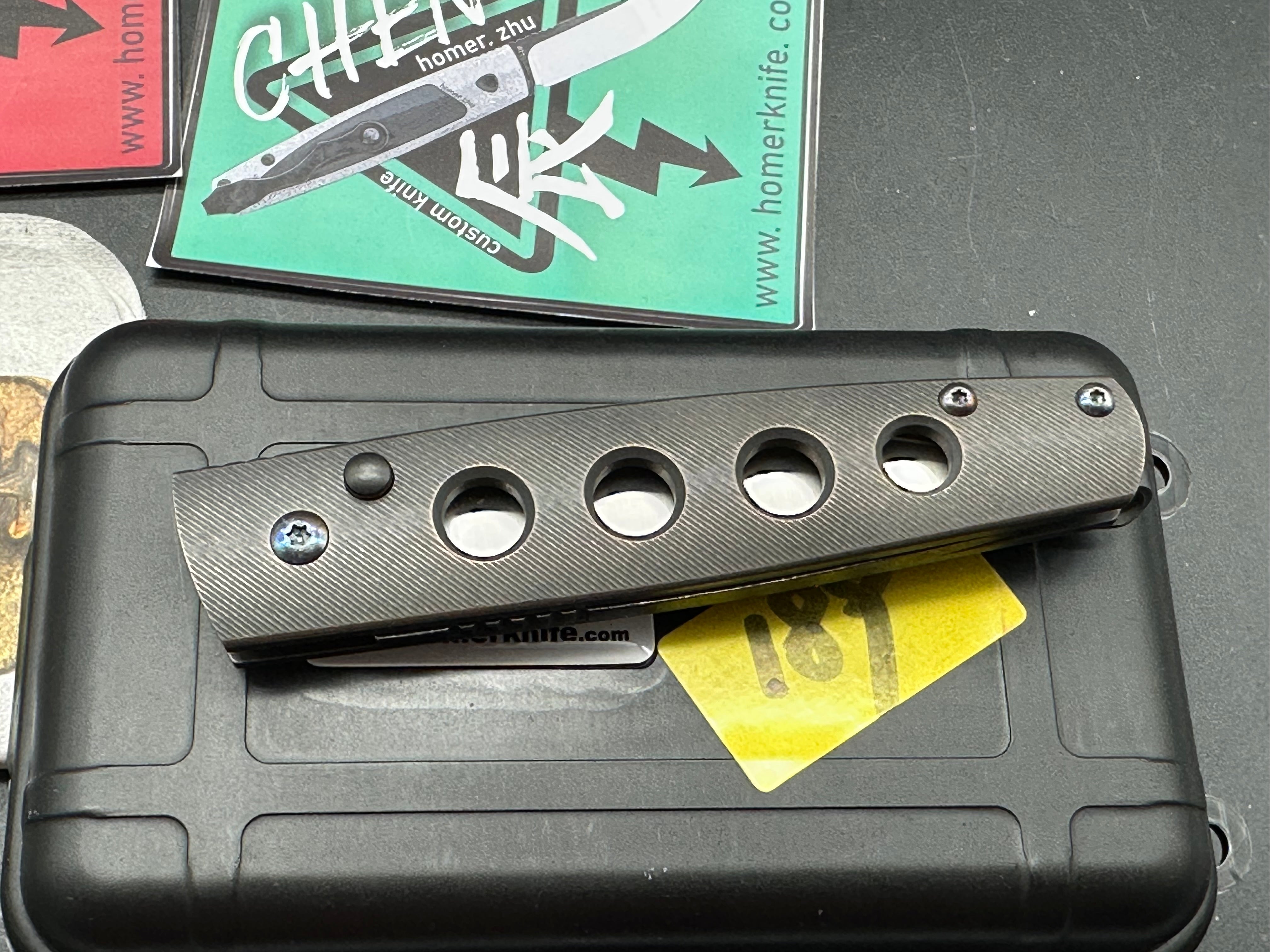 Homer Zhu Chen Auto Knife #189