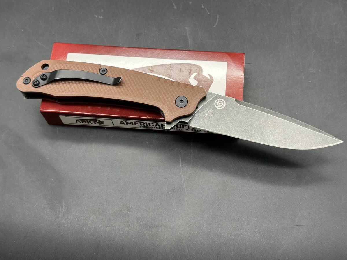 ABKT FOLDING KNIFE D2 BLADE