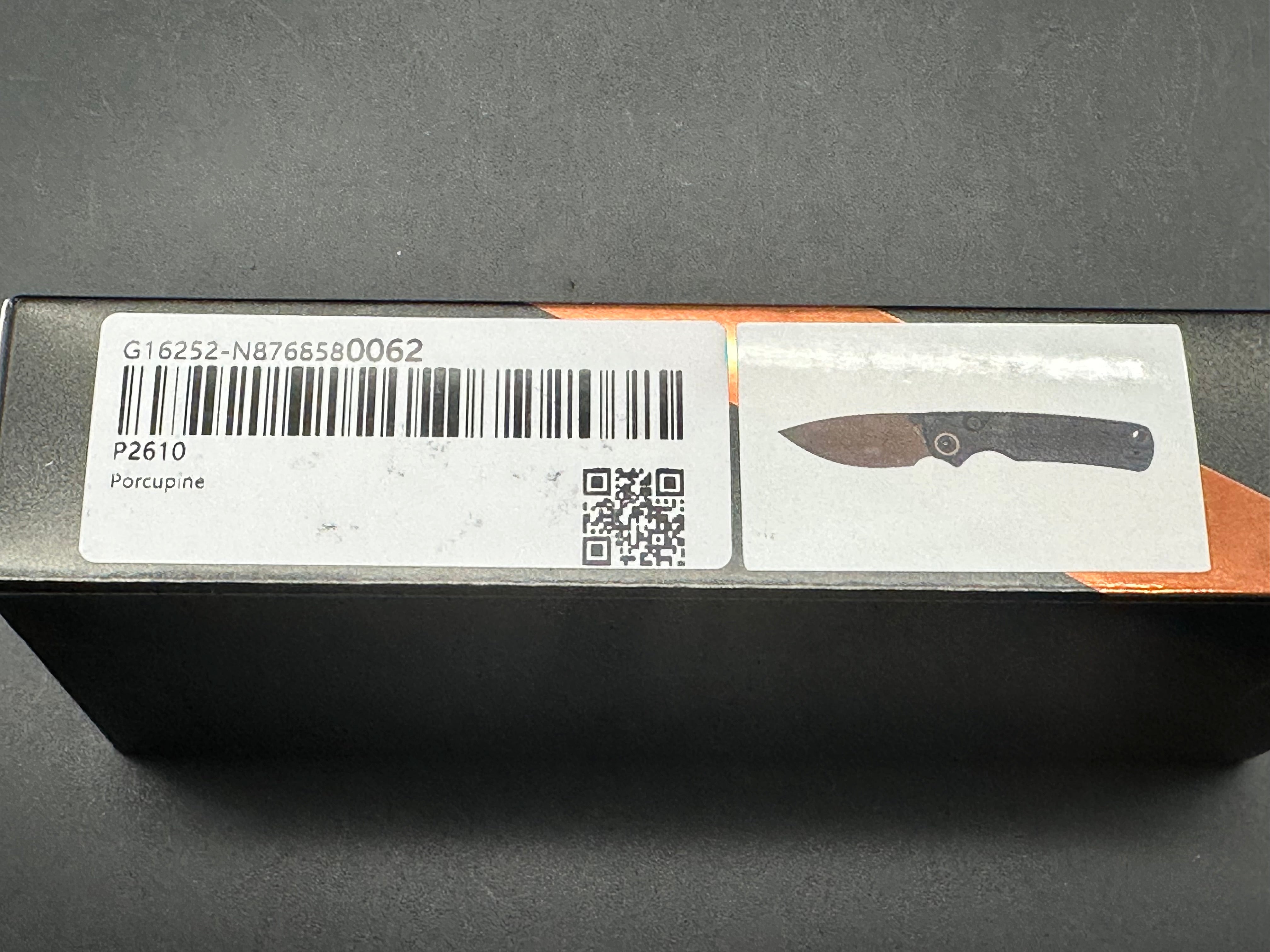 Vosteed Porcupine - Top Liner Lock (2.99" 14C28N Blade & Micarta Handle)