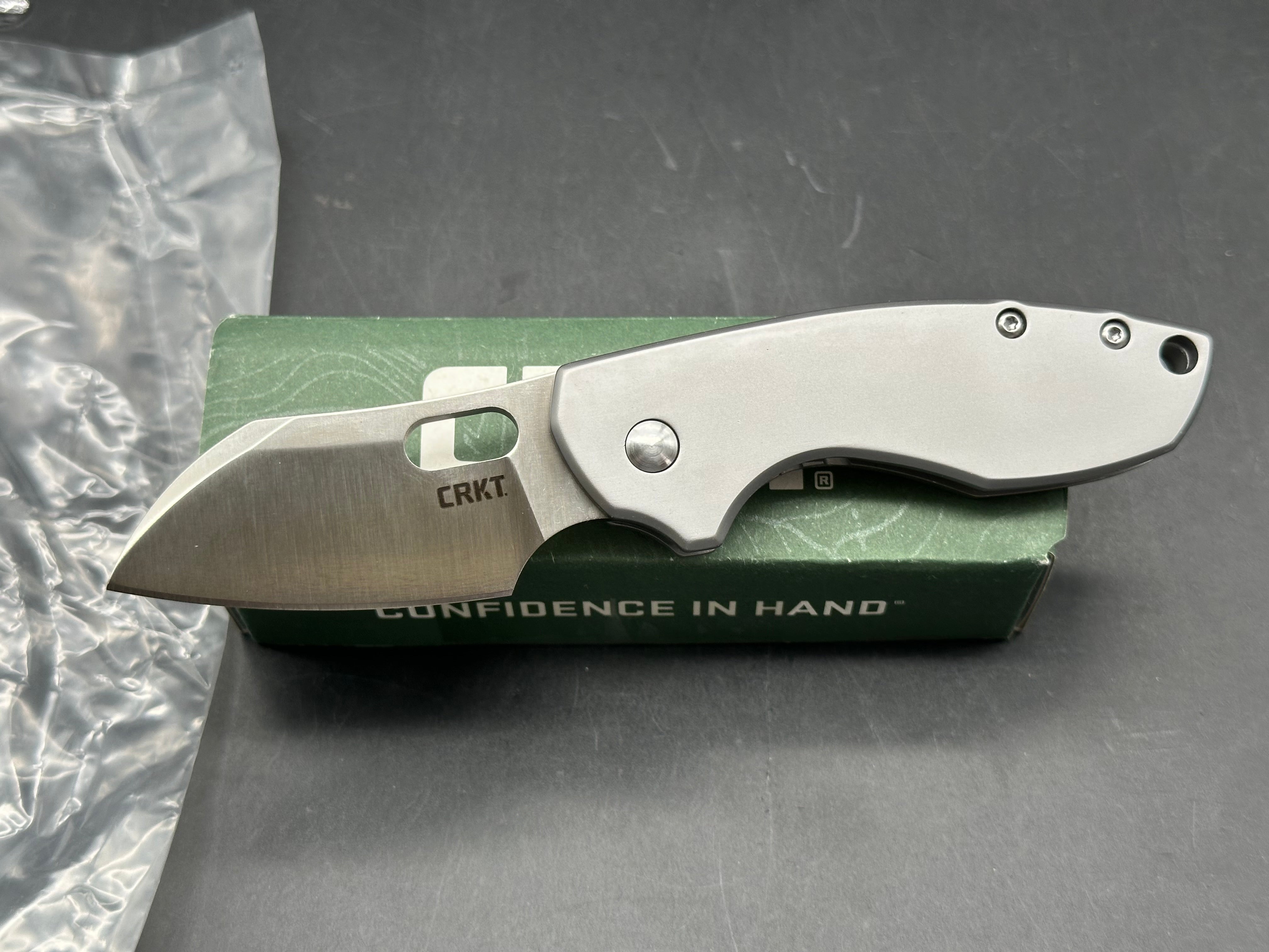 CRKT 10 knife bundle- all like new in boxes