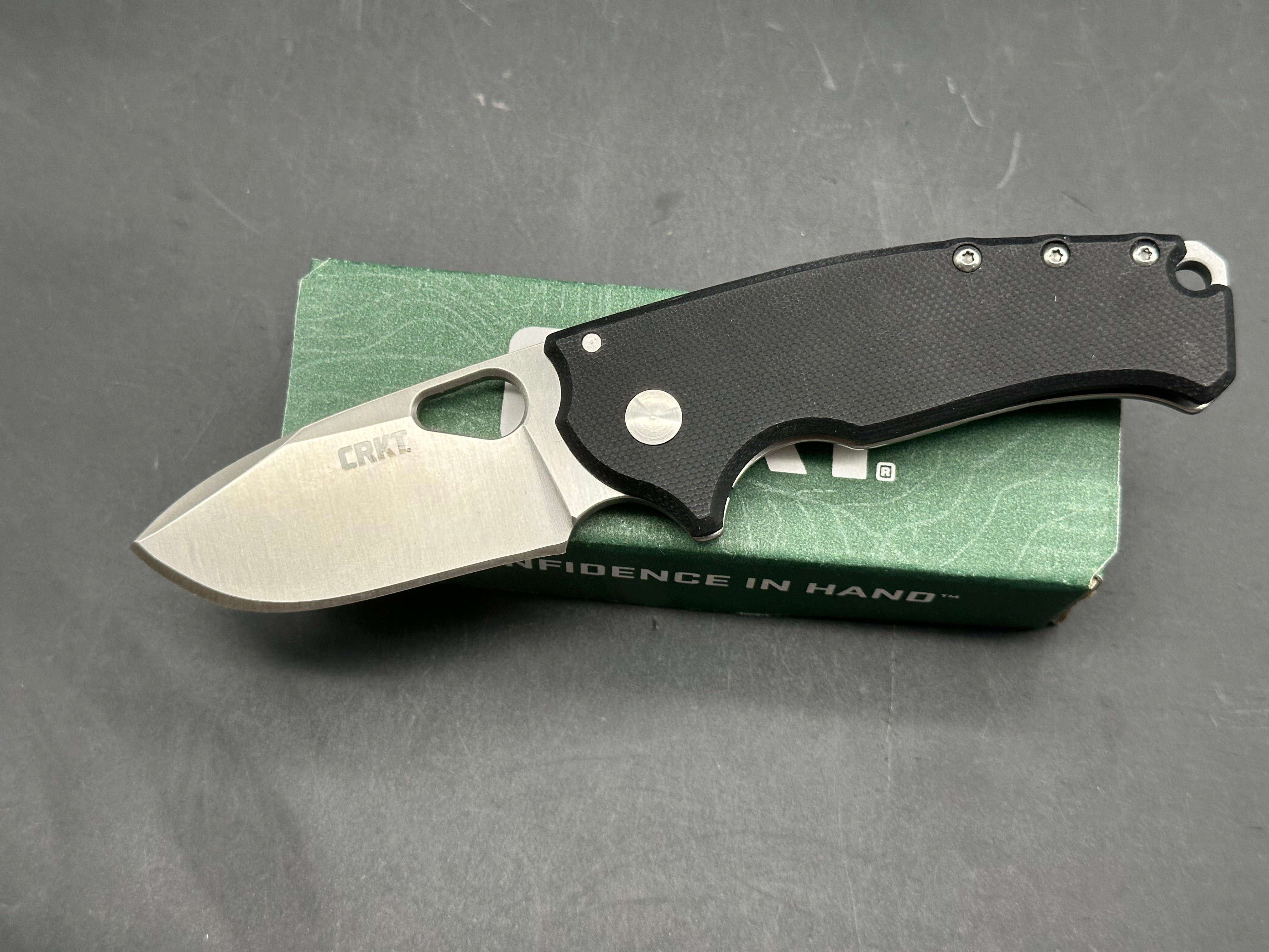 CRKT 10 knife bundle- all like new in boxes