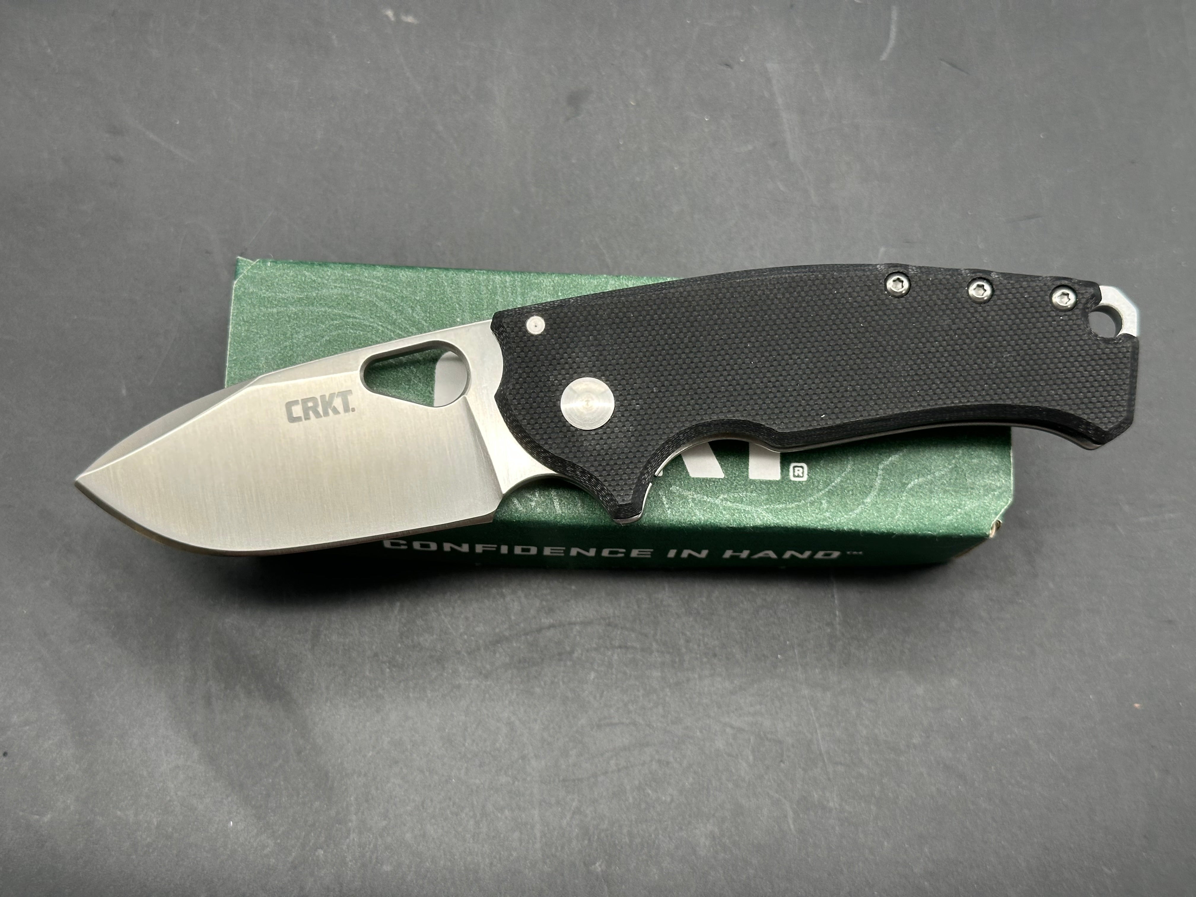 CRKT 10 knife bundle- all like new in boxes