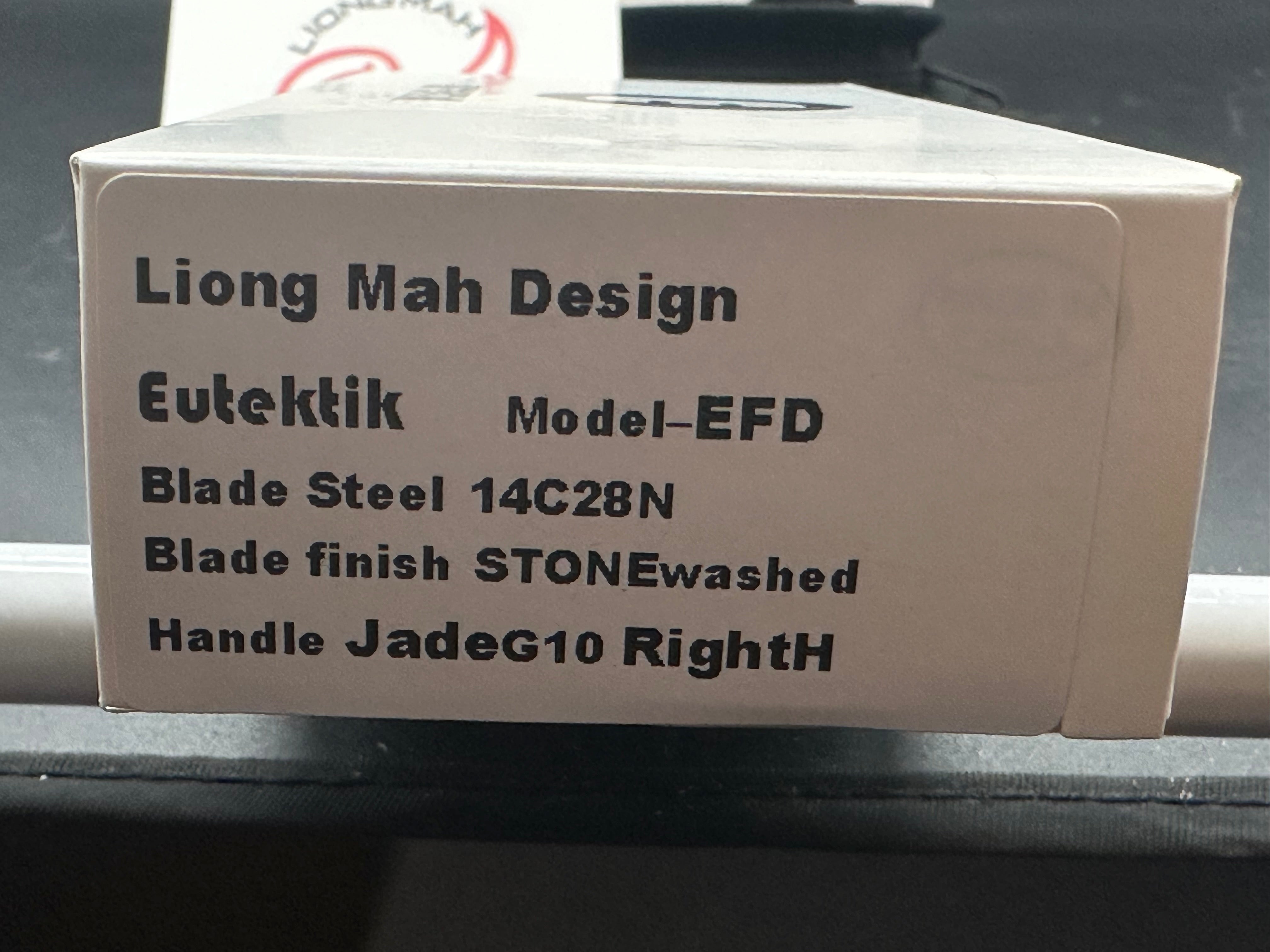 Eutektik EFD Jade Stonewashed plus LTK Koozie/Patch & Sticker w/each knife