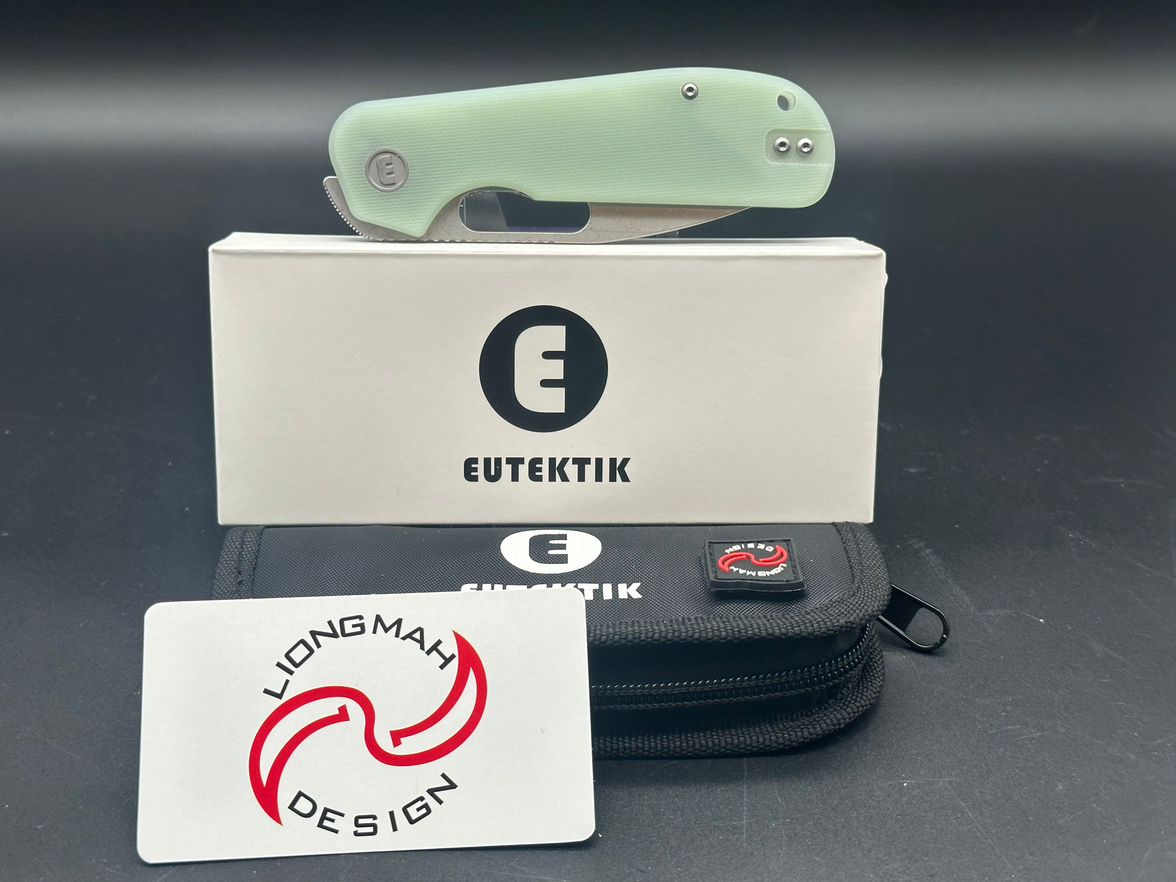 Eutektik EFD Jade Stonewashed plus LTK Koozie/Patch & Sticker w/each knife