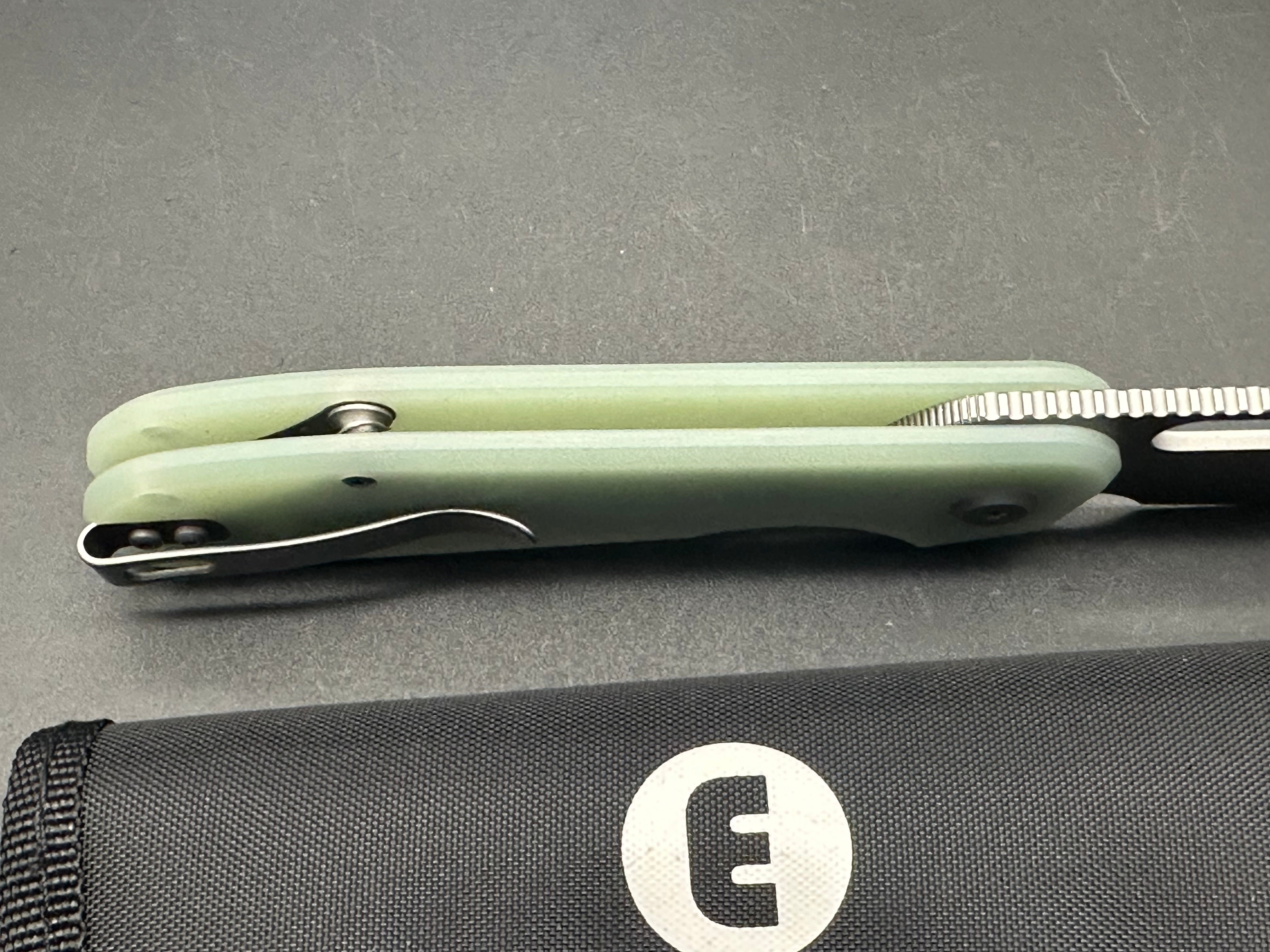 Eutektik EFD Jade Stonewashed plus LTK Koozie/Patch & Sticker w/each knife