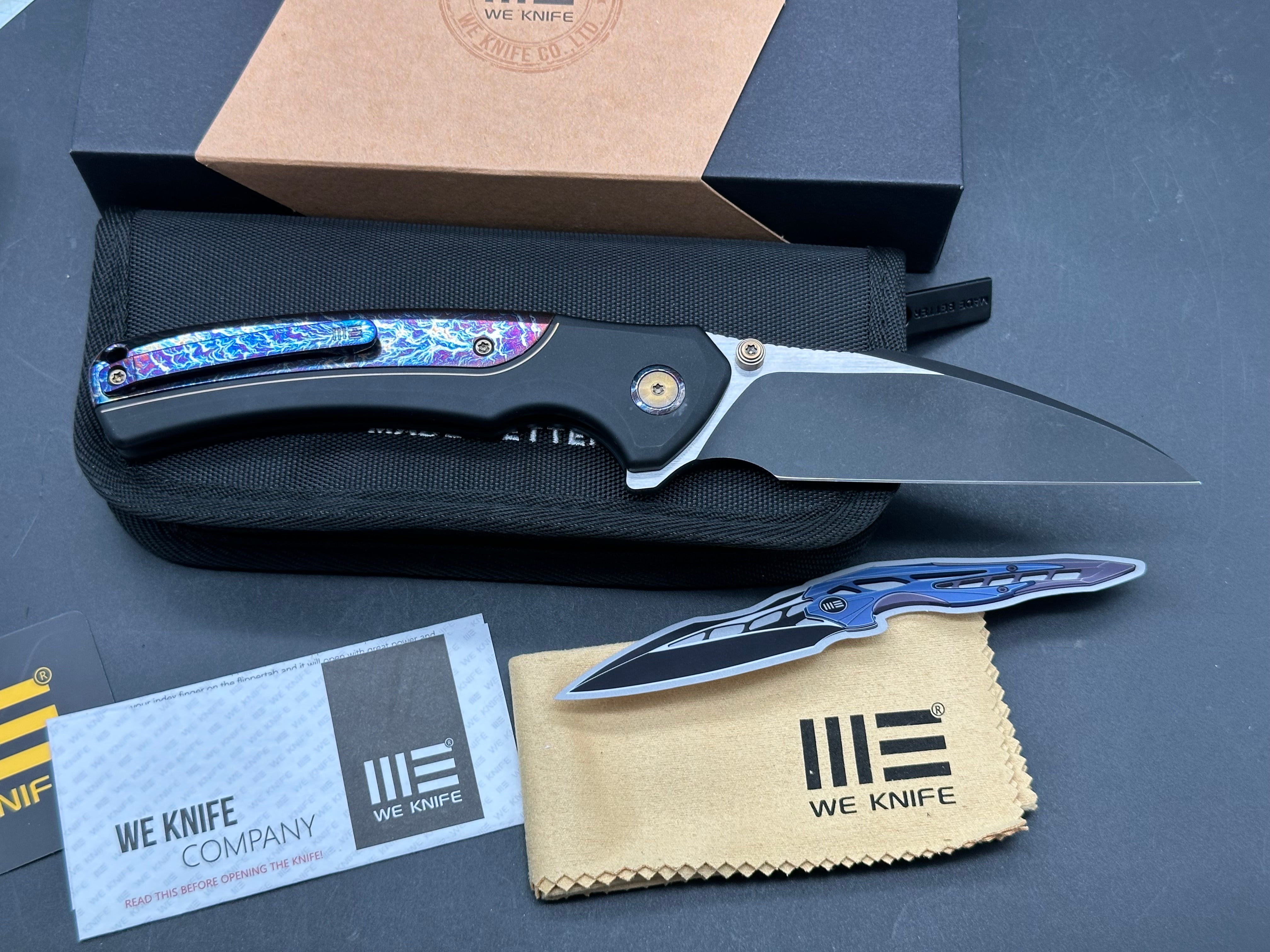 We Ziffius: Limited to 310 number produced. Texas Blade Show Best In Show Factory knife 2023 3.7 inch, CPM-20CV