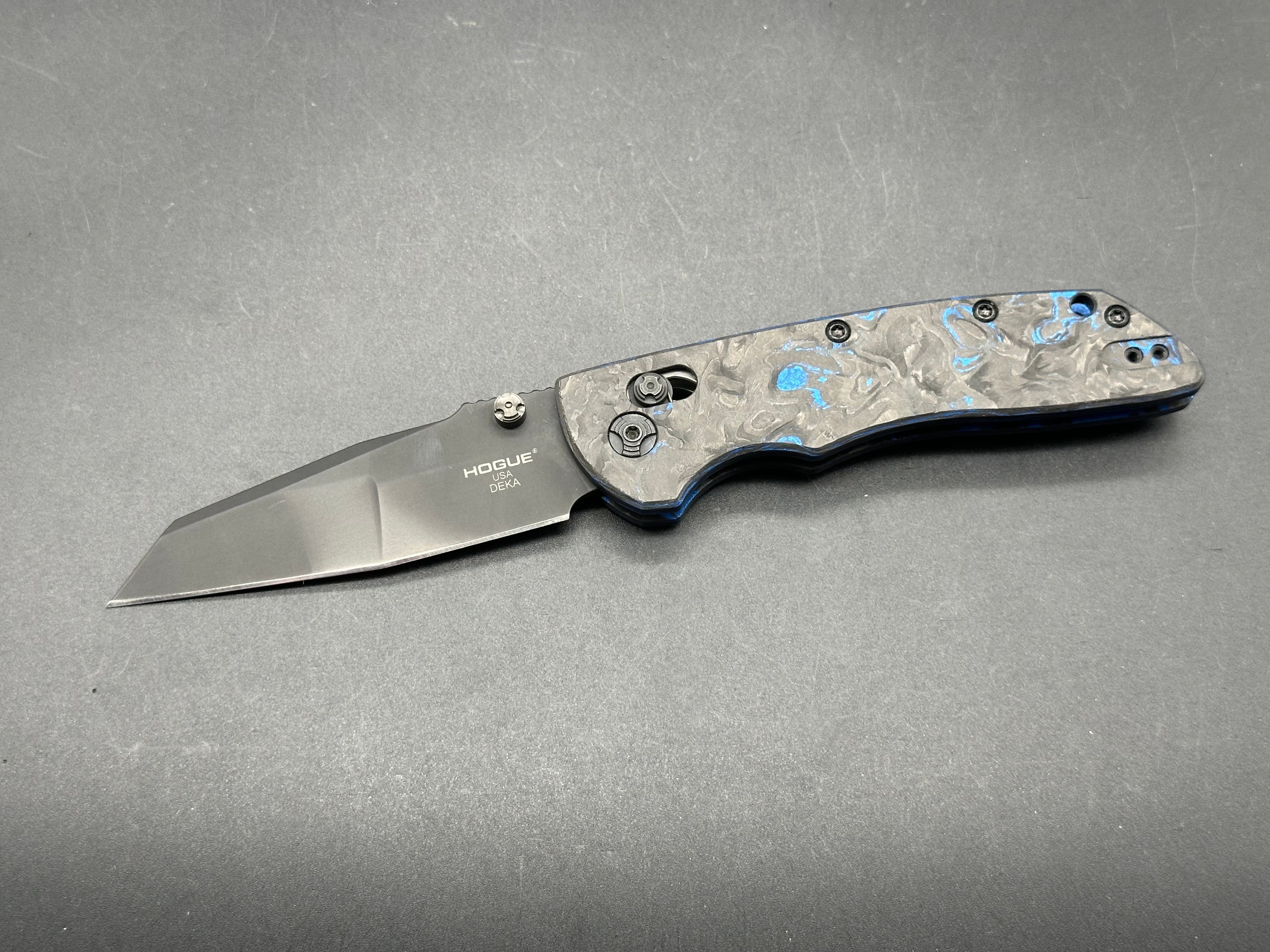 Hogue Deka Blue carbon fiber, Magnacut