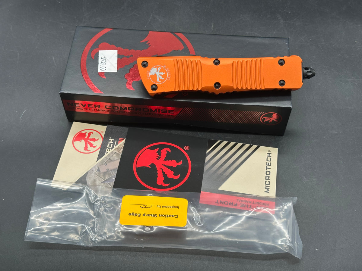 Microtech Combat Troodon Orange S/E 143-10R
