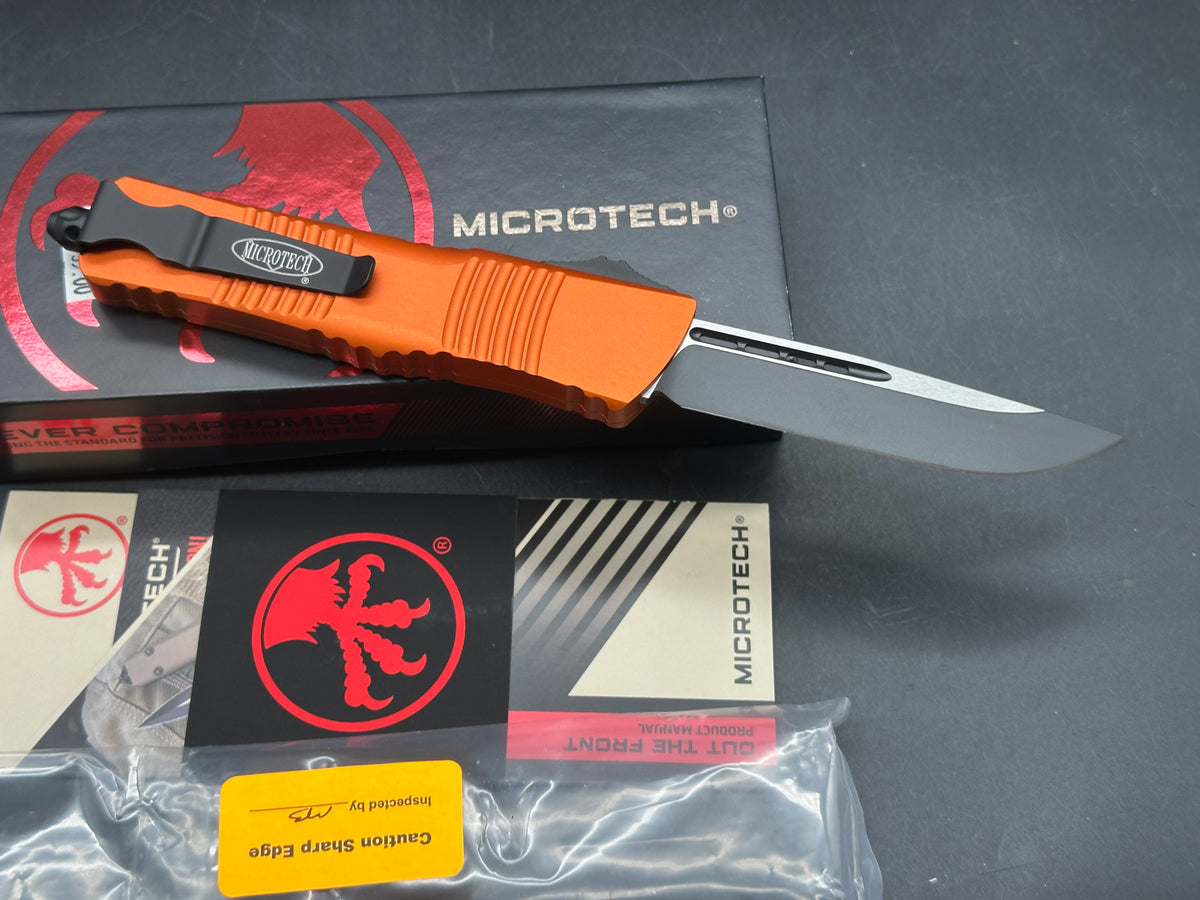 Microtech Combat Troodon Orange S/E 143-10R