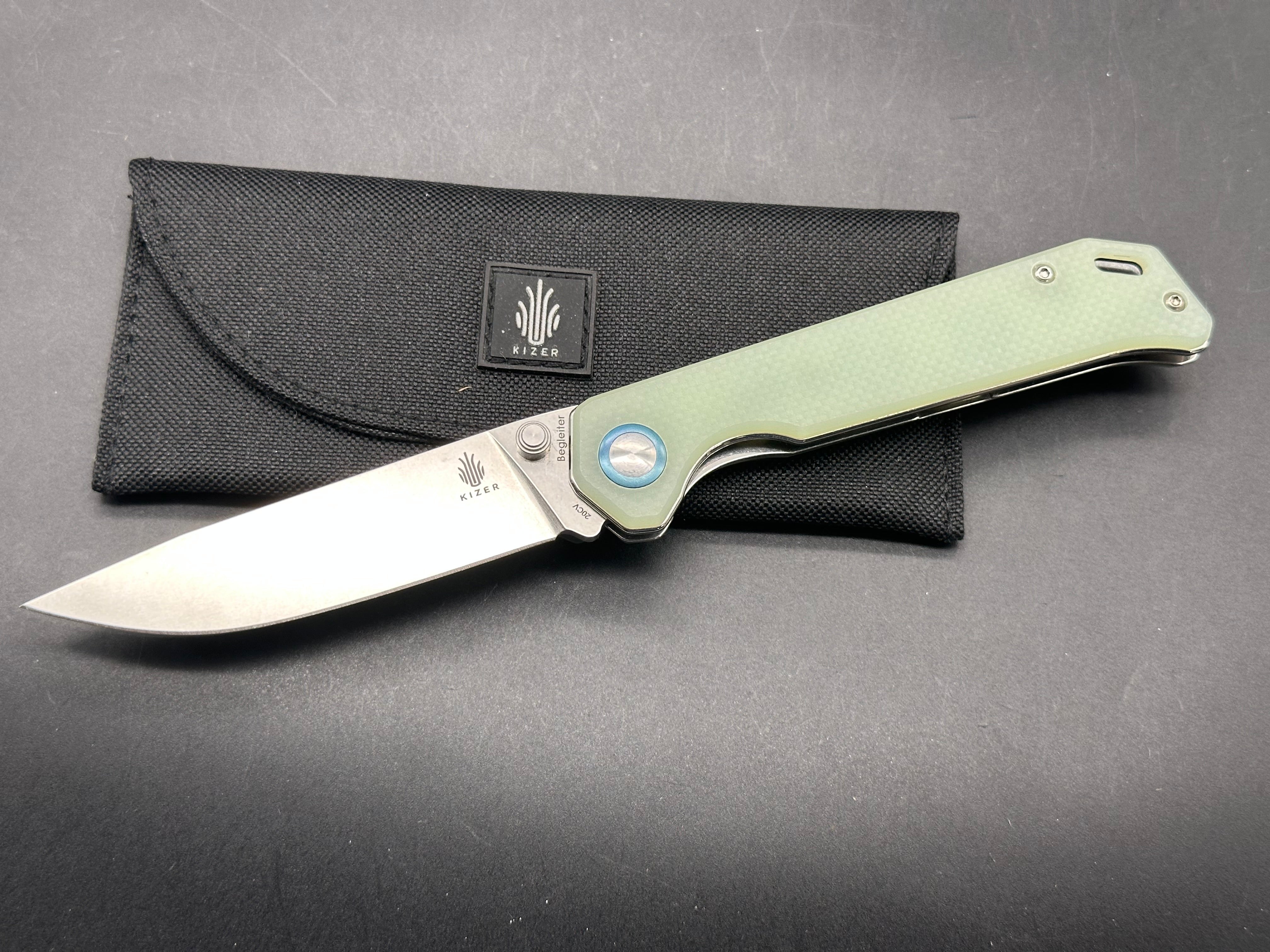 Kizer Beglieghter - CPM-20CV Steel