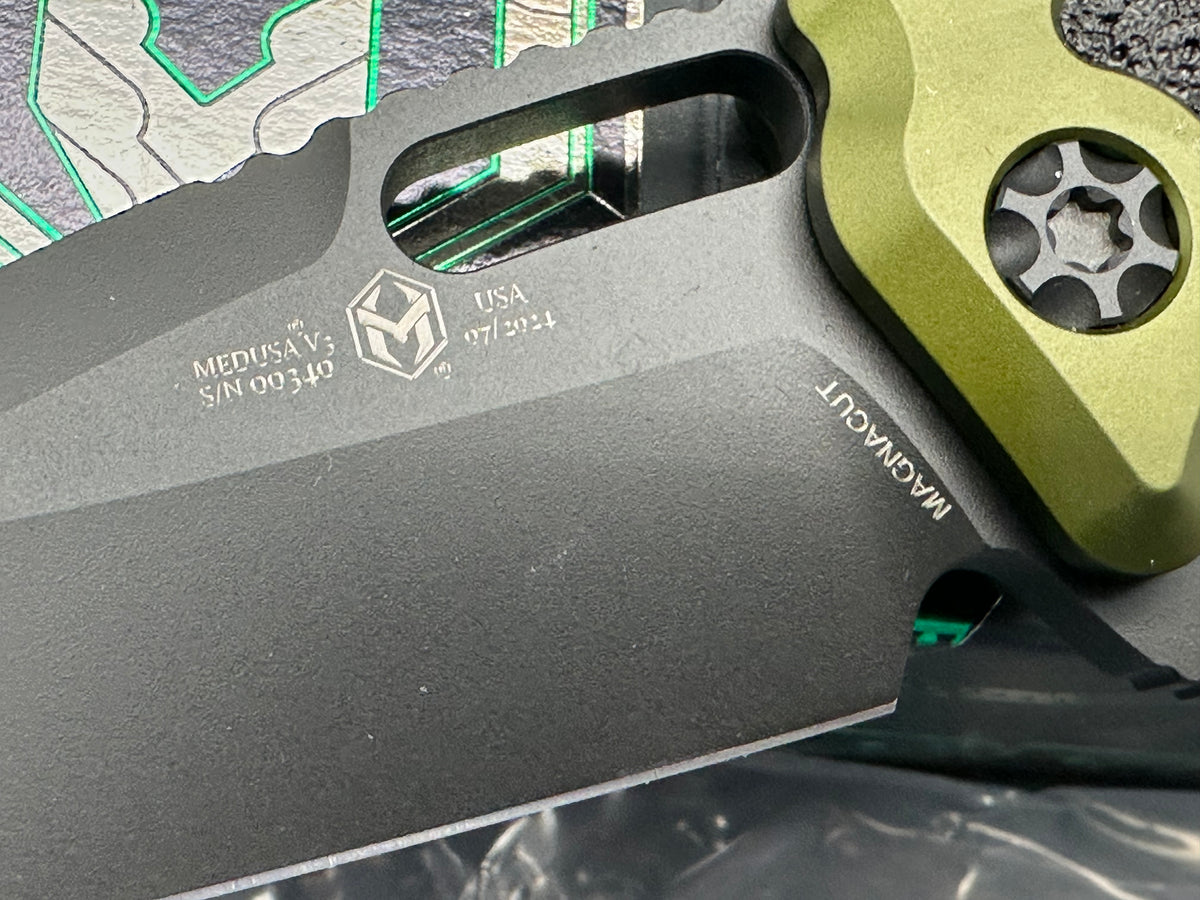 Heretic Medusa Tanto Black / OD Green