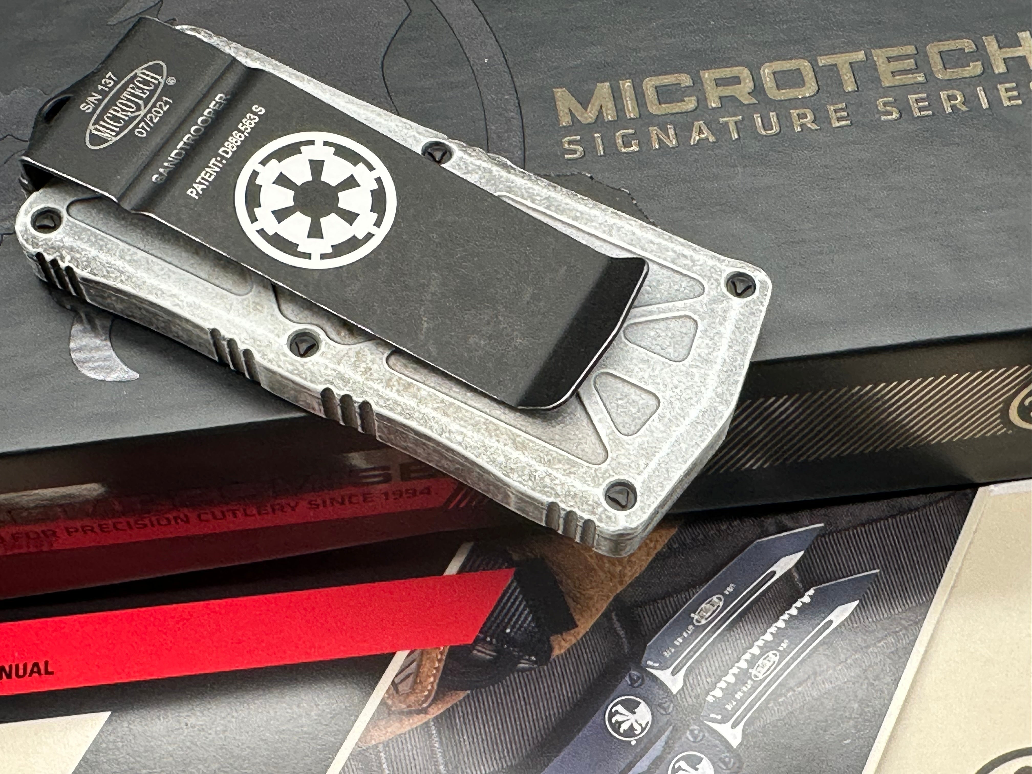 Microtech Exocet Sandtrooper tanto OTF