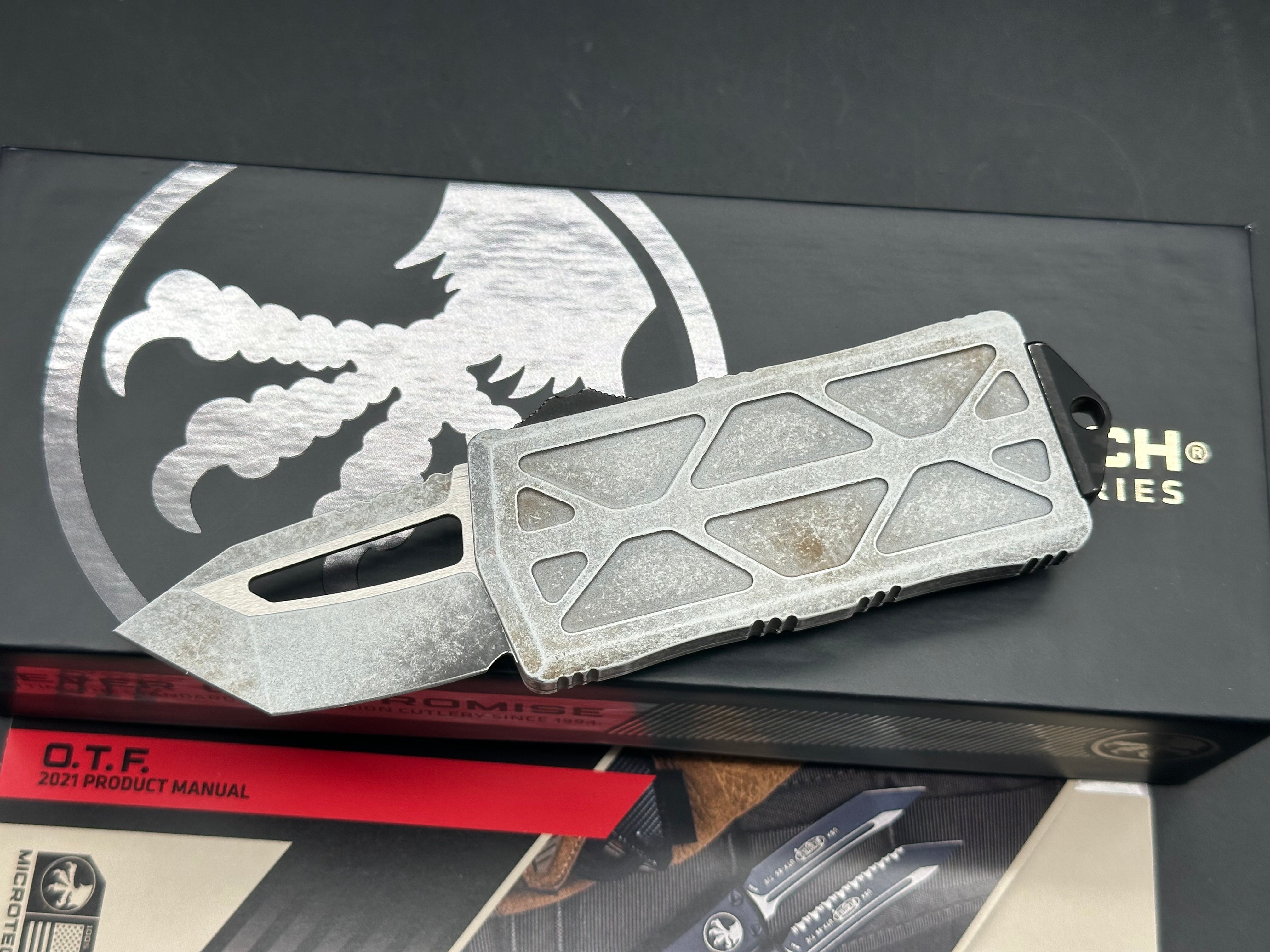 Microtech Exocet Sandtrooper tanto OTF