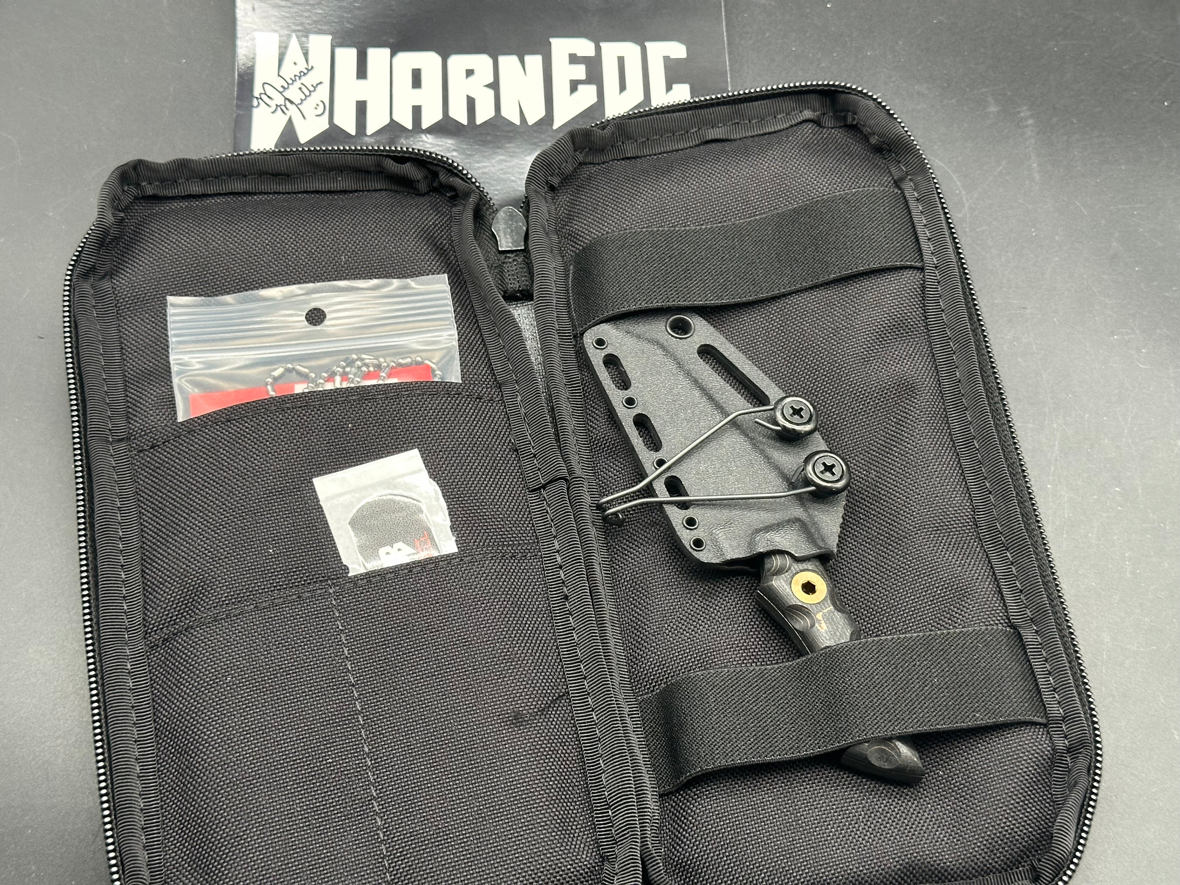 TKell Wharn EDC - BNIP - Limited edition #69 of 100. New neck carry chain and extra belt clip included