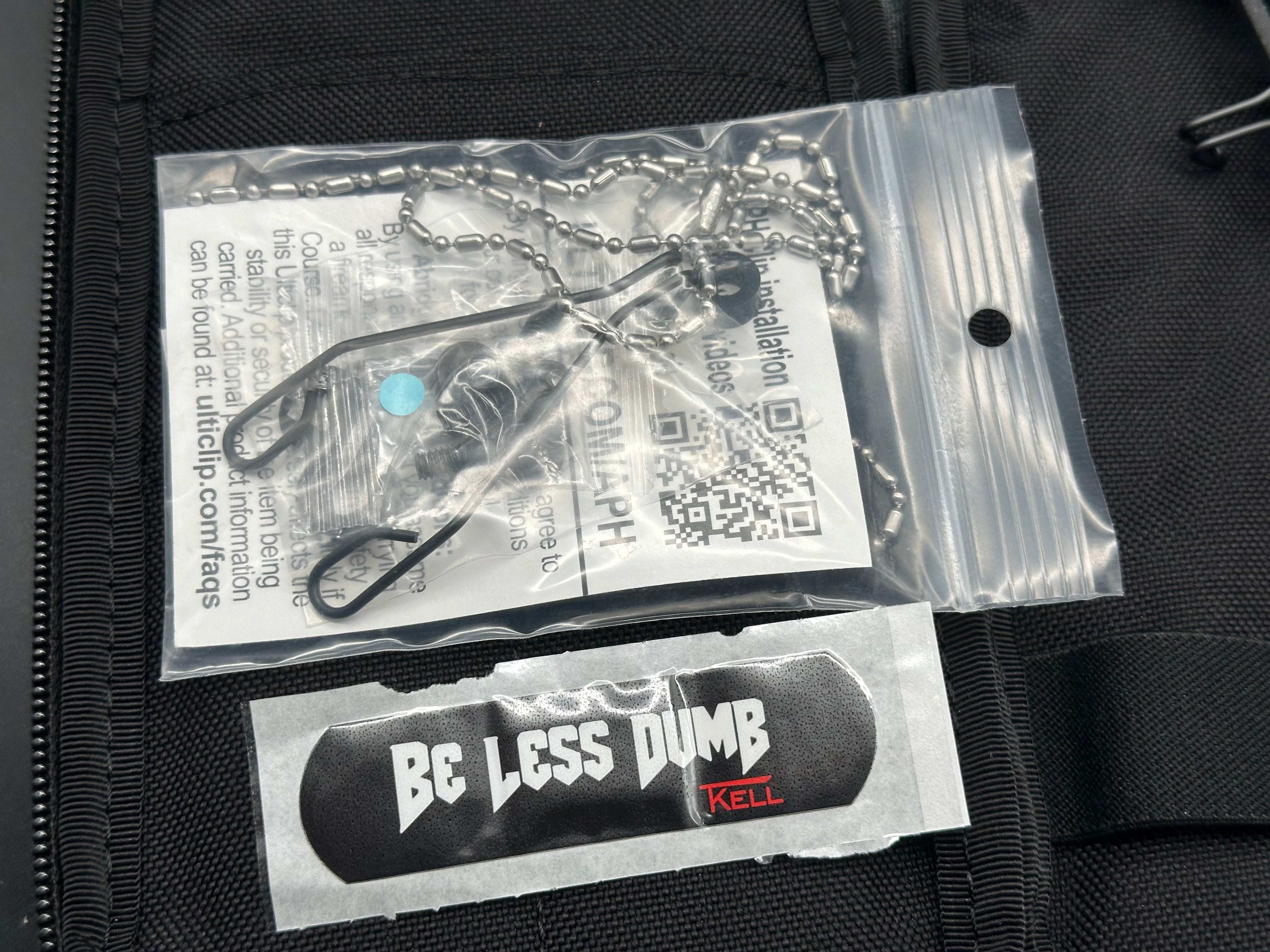 TKell Wharn EDC - BNIP - Limited edition #69 of 100. New neck carry chain and extra belt clip included