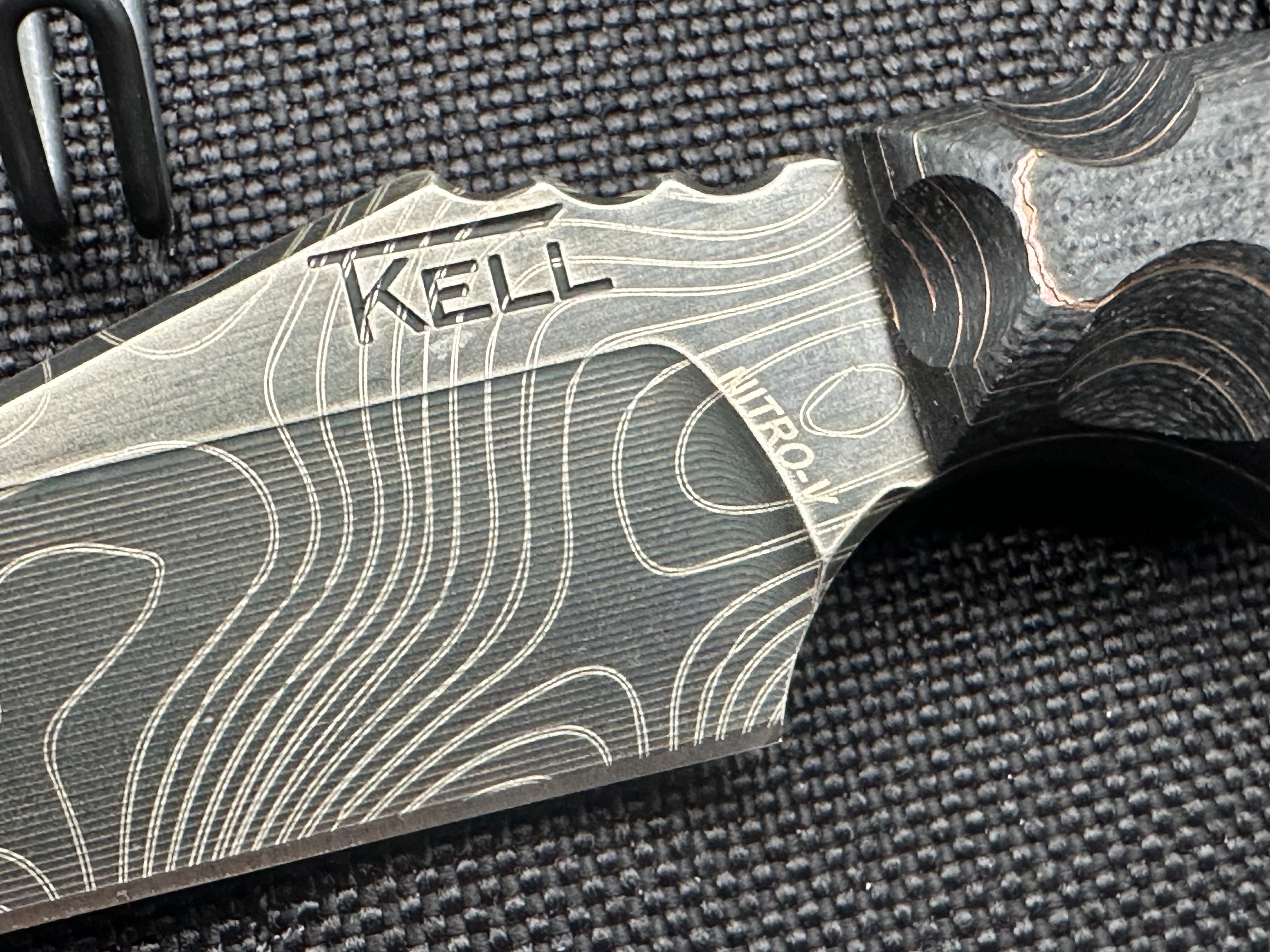 TKell Wharn EDC - BNIP - Limited edition #69 of 100. New neck carry chain and extra belt clip included