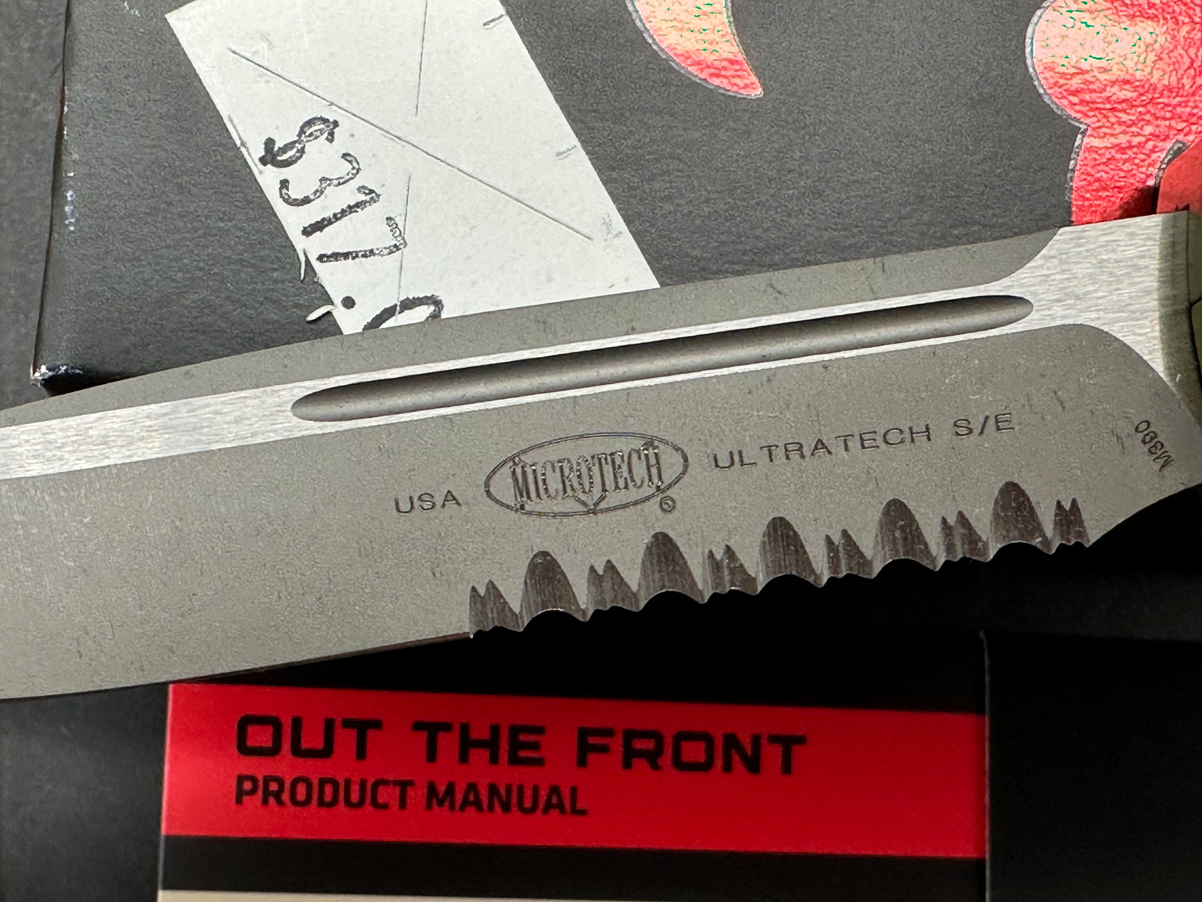 Microtech Ultratech S/E OTF Automatic OD Green (3.4" Apocalyptic)