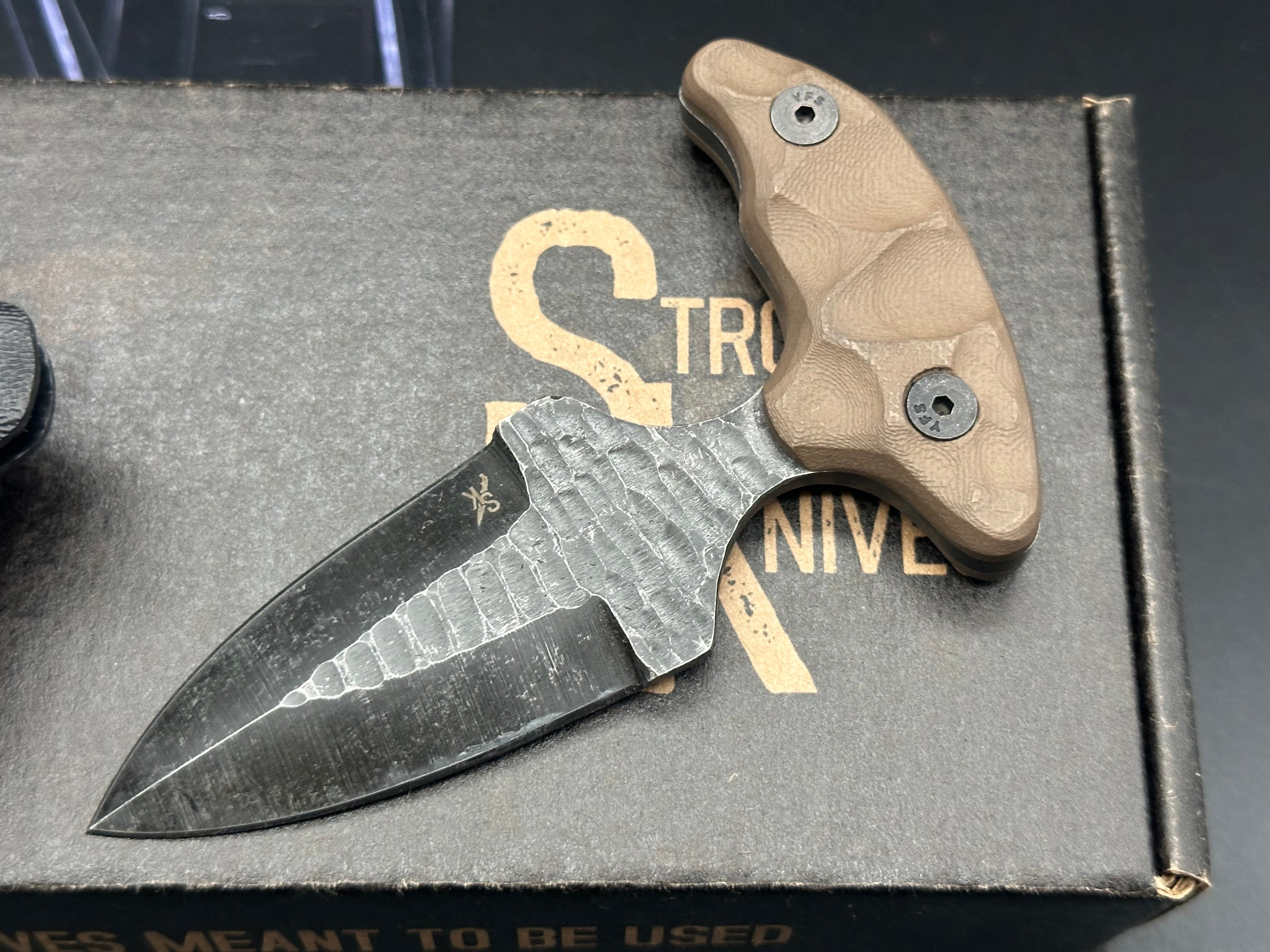 Stroup Knives SD1 Stabber Dagger Push Dagger