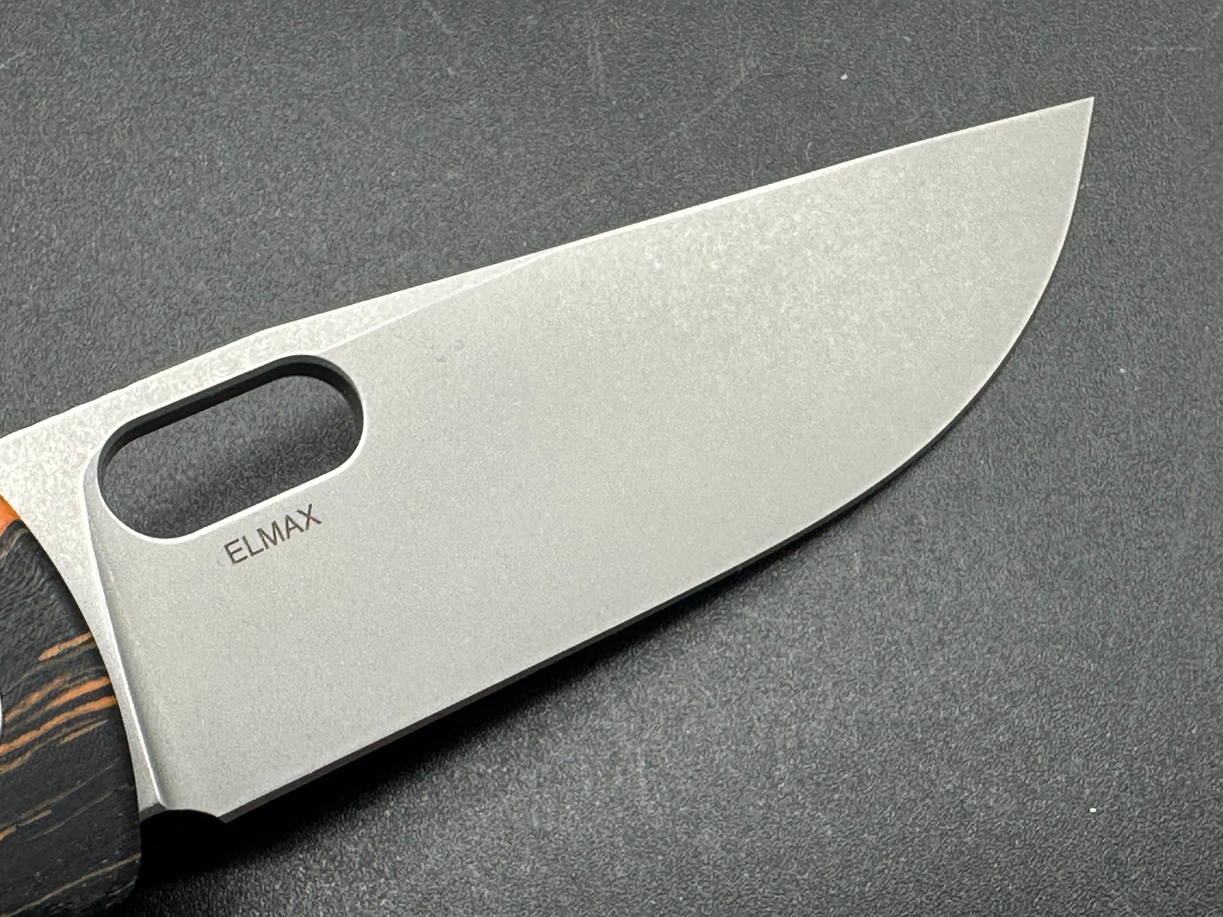 Wingman MTNT Mach 1 Orange and black G10 handle w/ELMAX blade