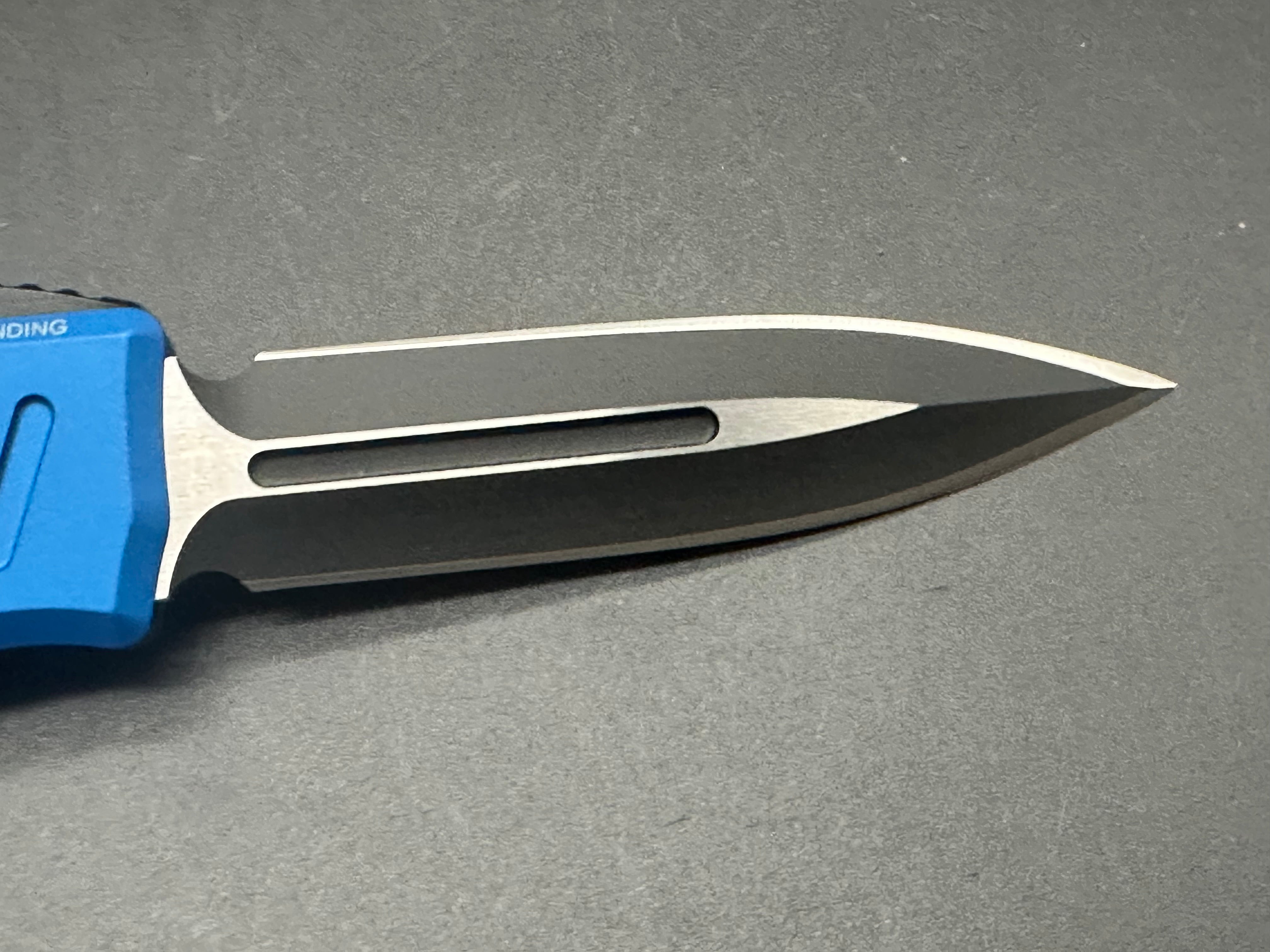 Guardian Tactical RECON-035 D/A Dagger OTF Auto Blue (3.3" Two-Tone)