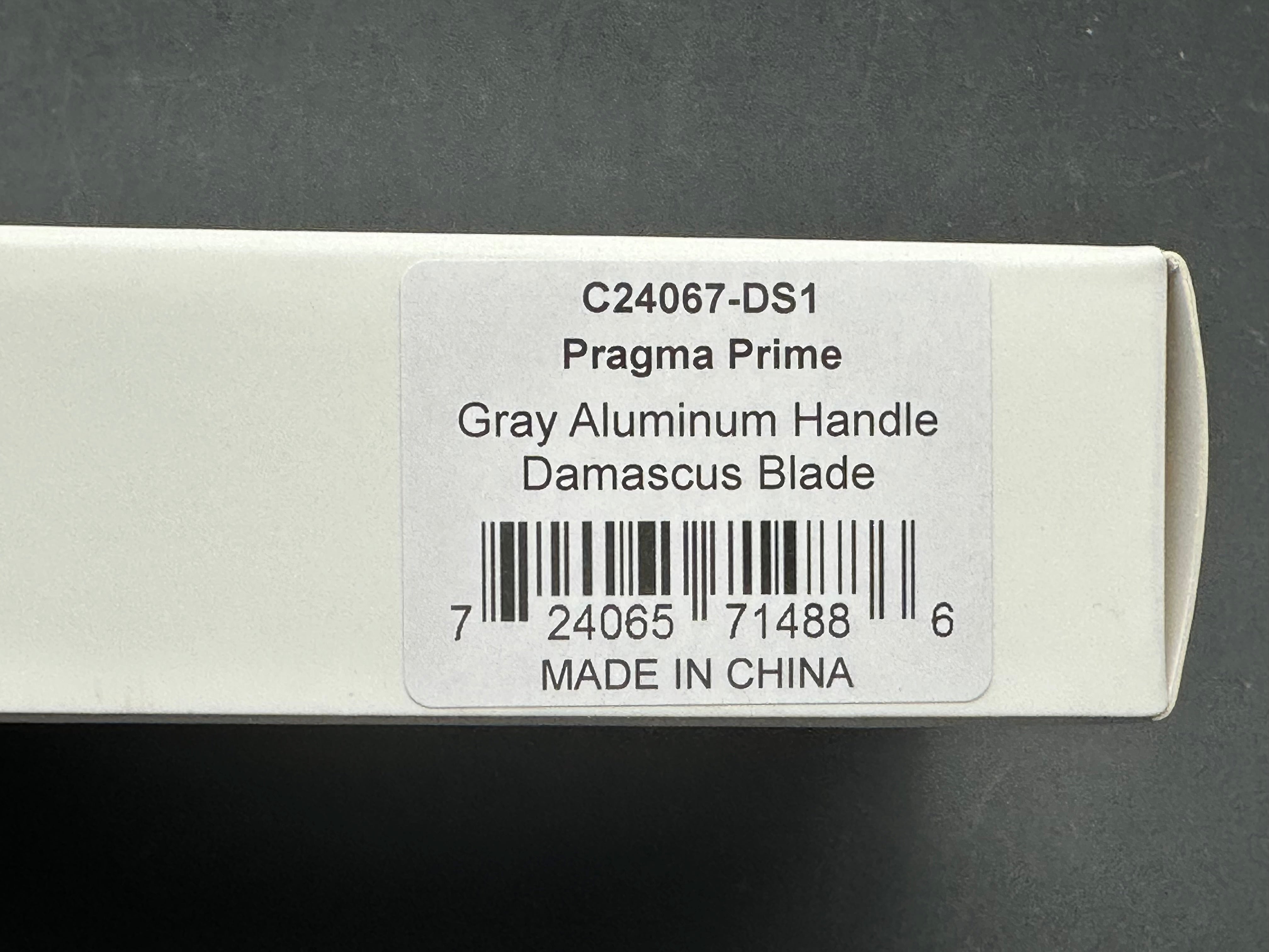 CIVIVI Pragma Prime Thumb Stud & Button Lock Knife Aluminum Handle (3.49" Damascus Blade)