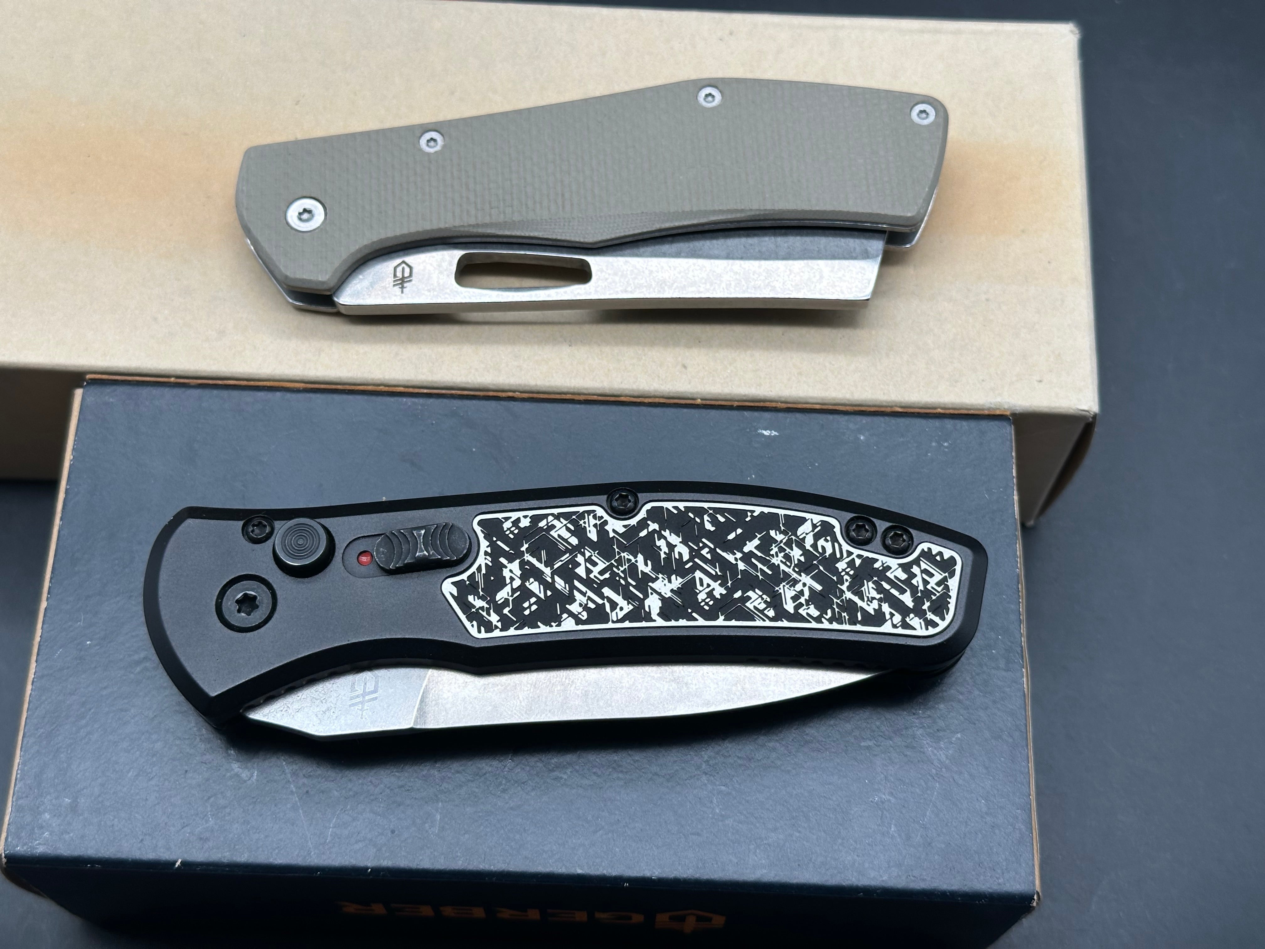 2 knife Gerber bundle Gerber Empower Auto w/S30V and Flatiron
