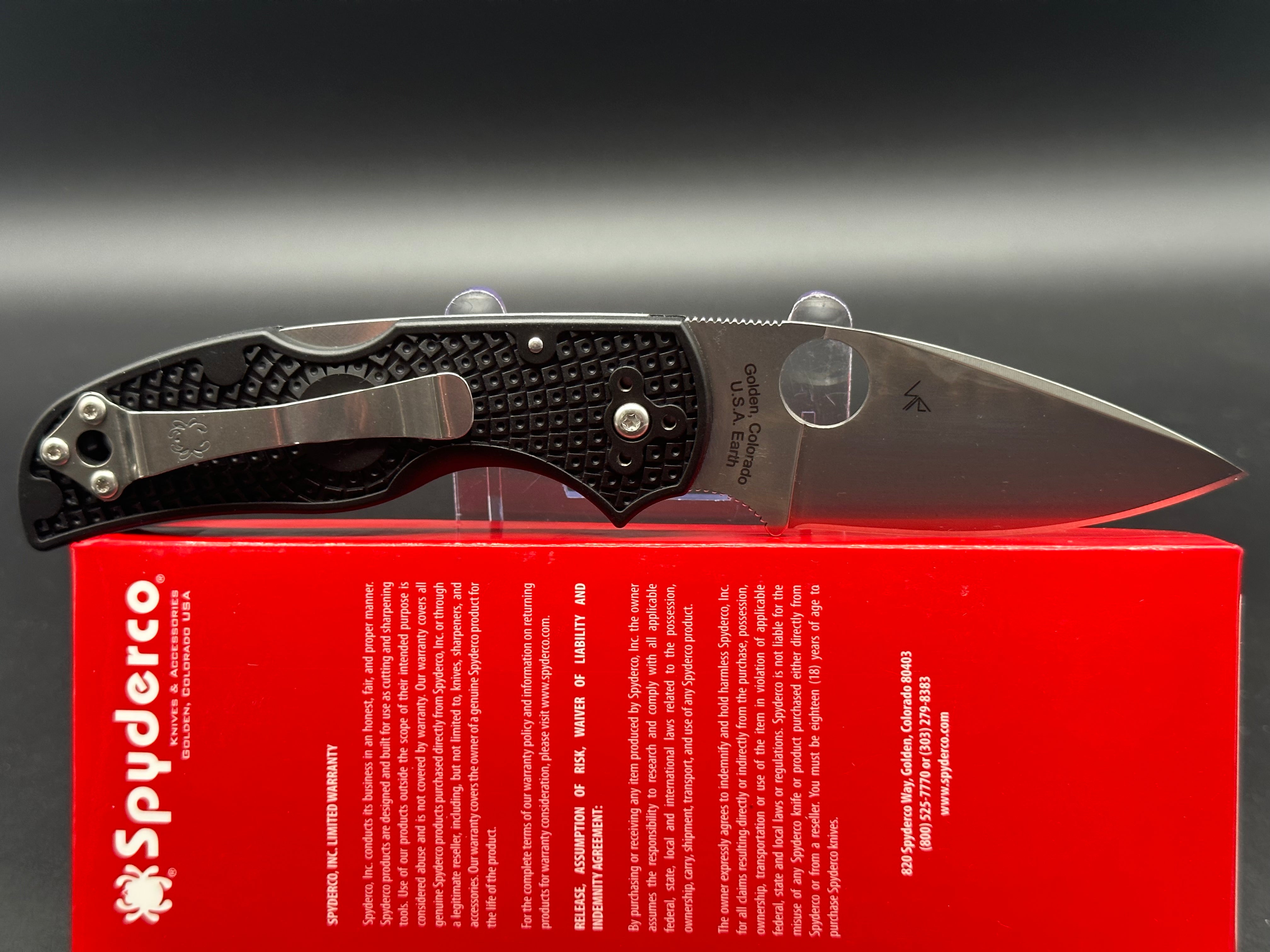 Spyderco C41PBK5 Native 5 lightweight
